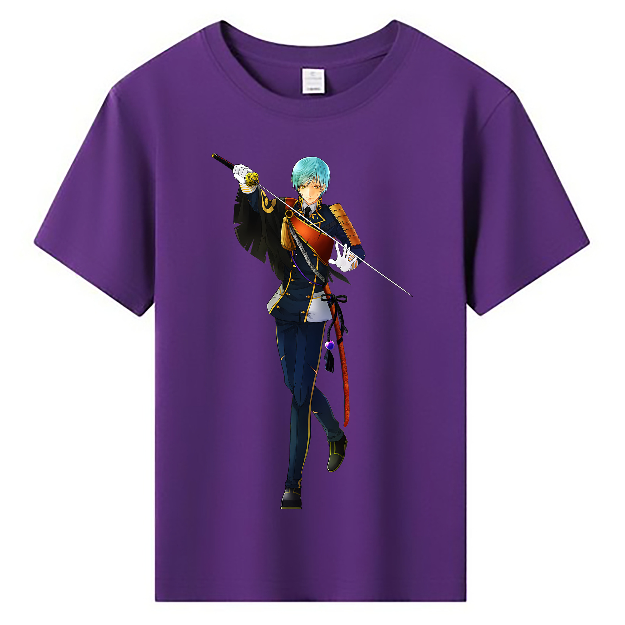 （画像用） 刀剣乱舞 Touken Ranbu 綿100％キッズTシャツ（フロントプリント）