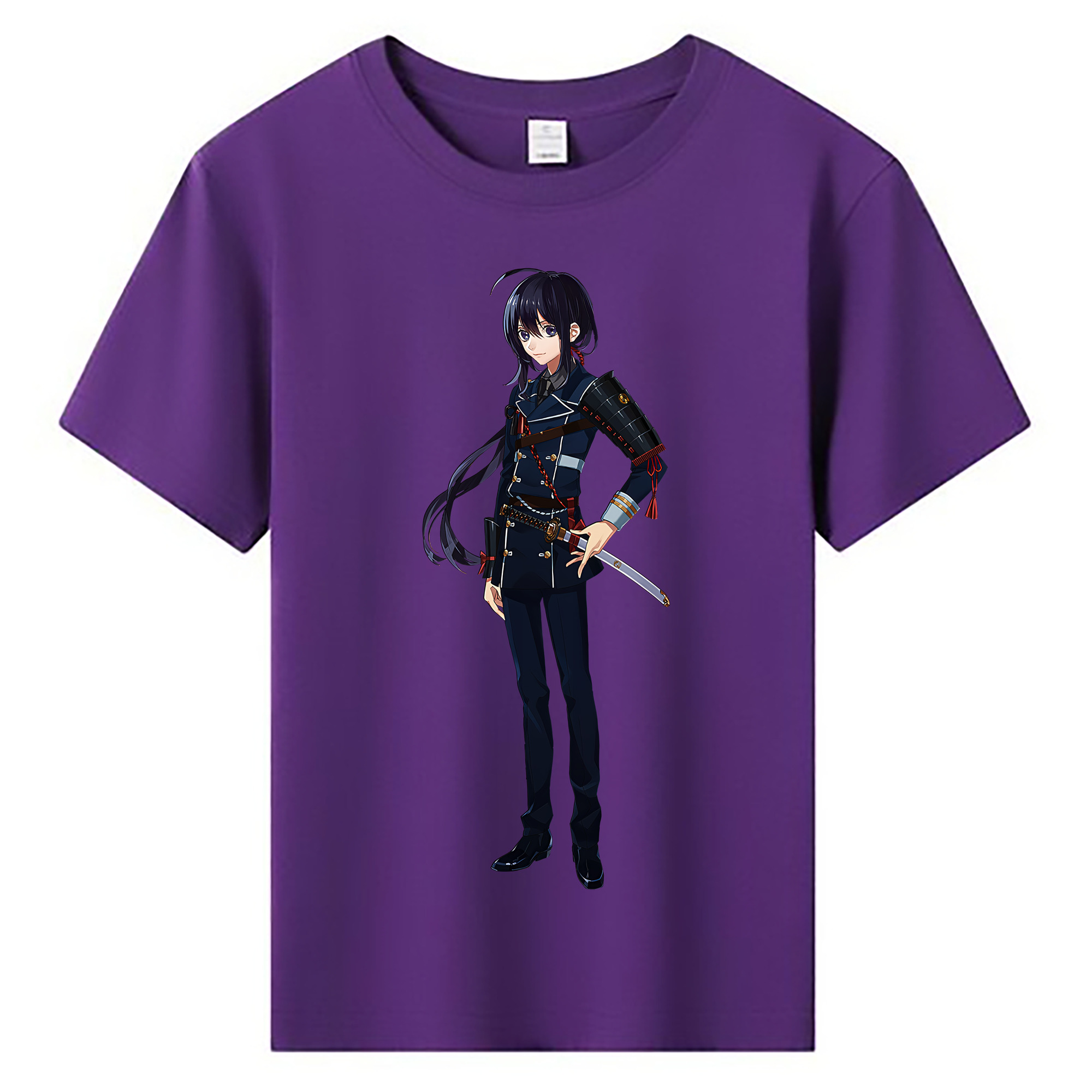 （画像用） 刀剣乱舞 Touken Ranbu 綿100％キッズTシャツ（フロントプリント）