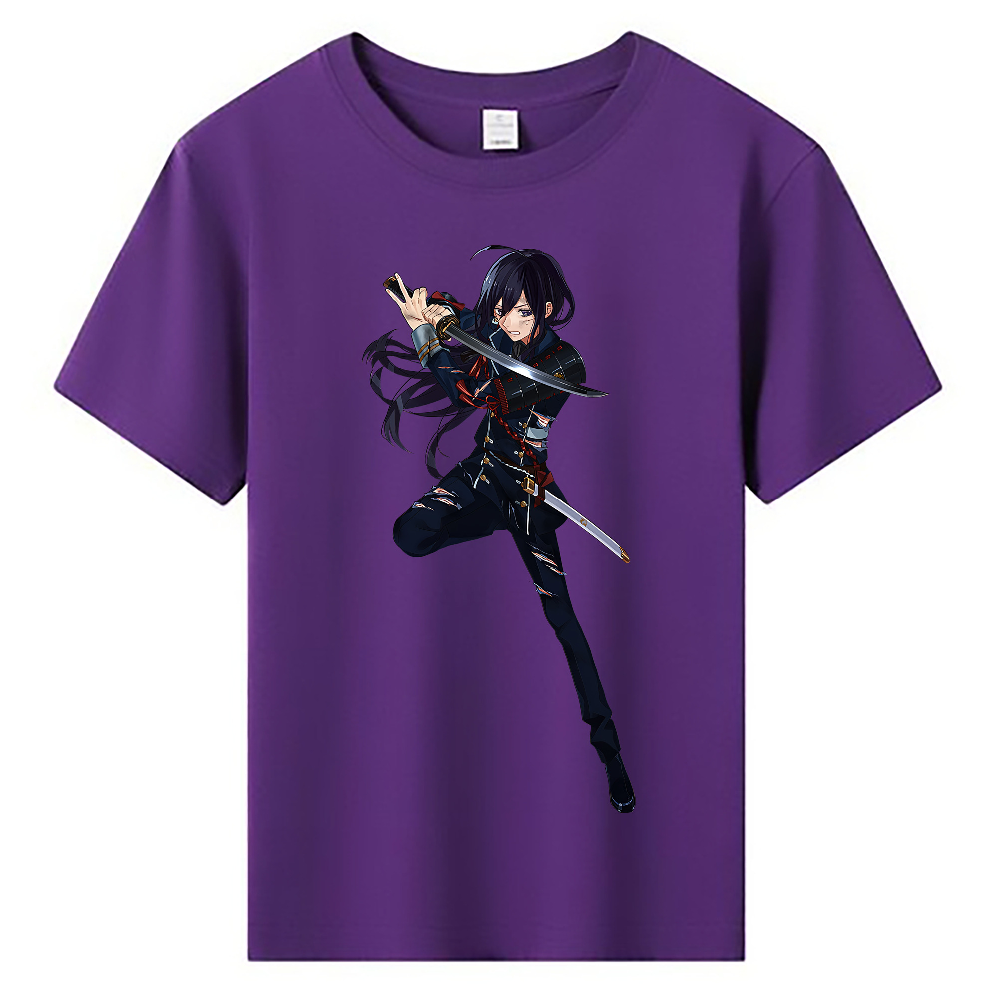 （画像用） 刀剣乱舞 Touken Ranbu 綿100％キッズTシャツ（フロントプリント）