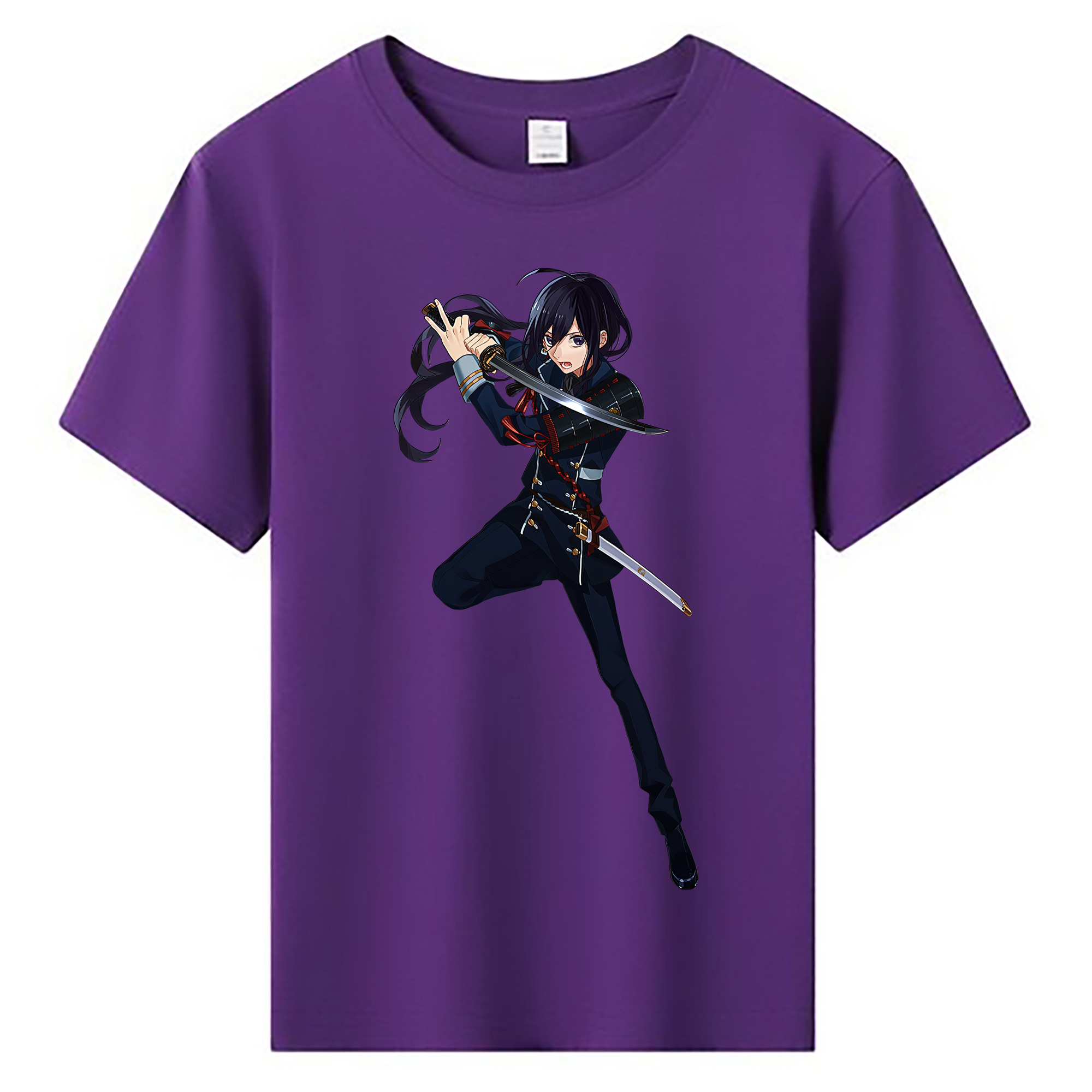 （画像用） 刀剣乱舞 Touken Ranbu 綿100％キッズTシャツ（フロントプリント）