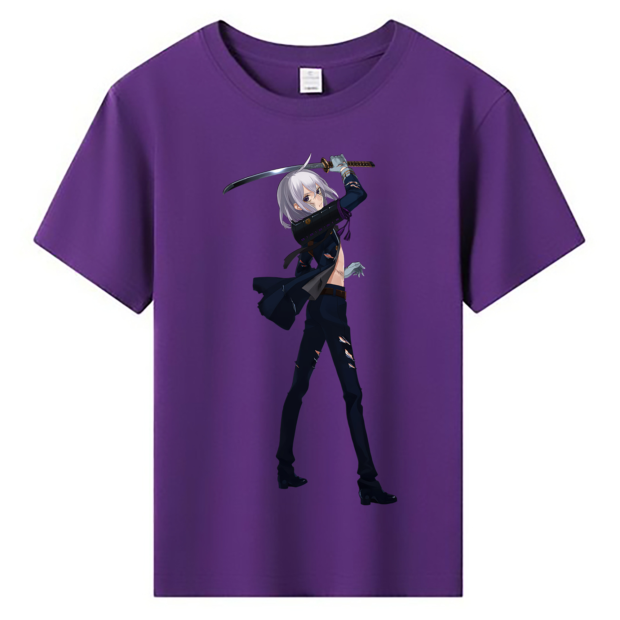 （画像用） 刀剣乱舞 Touken Ranbu 綿100％キッズTシャツ（フロントプリント）
