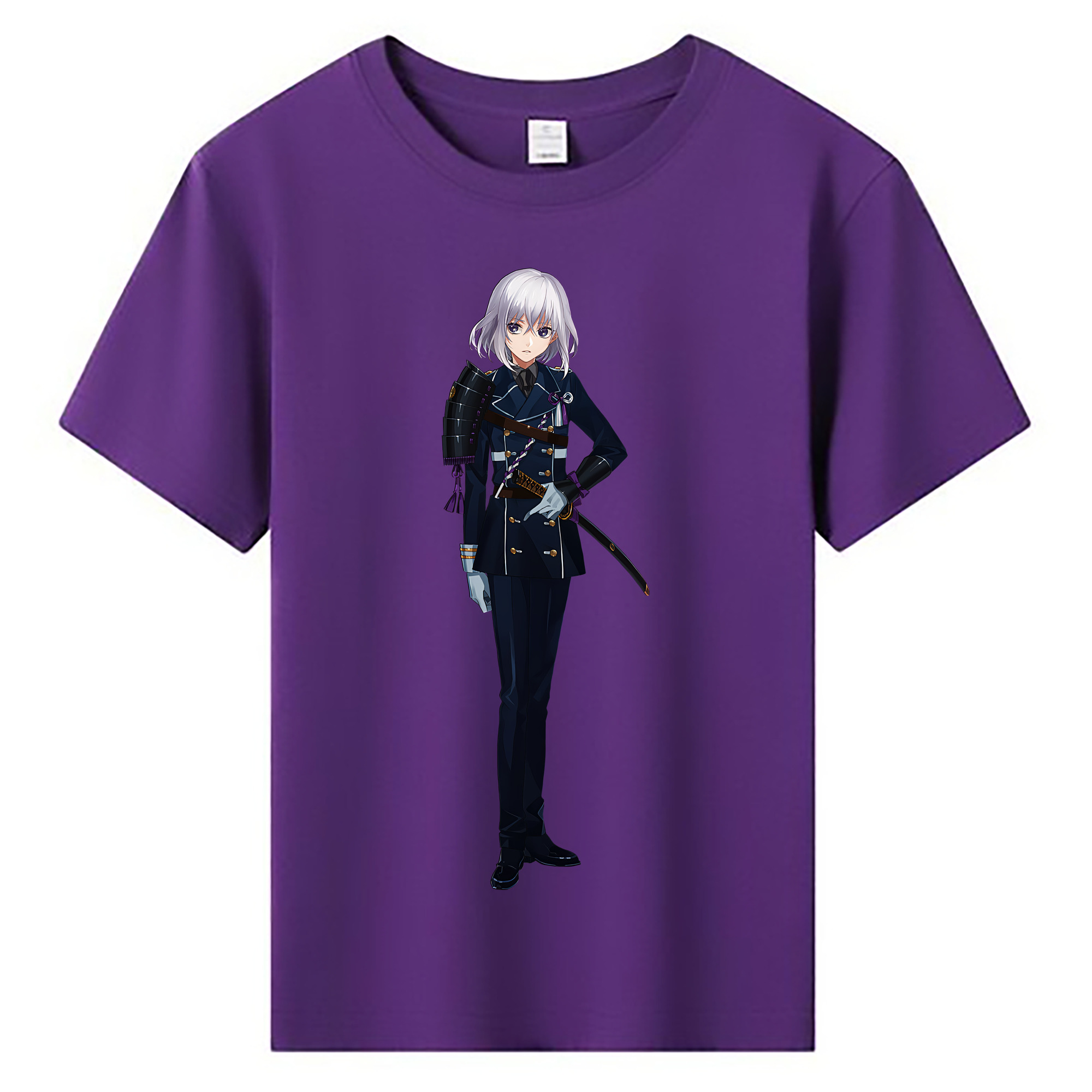（画像用） 刀剣乱舞 Touken Ranbu 綿100％キッズTシャツ（フロントプリント）