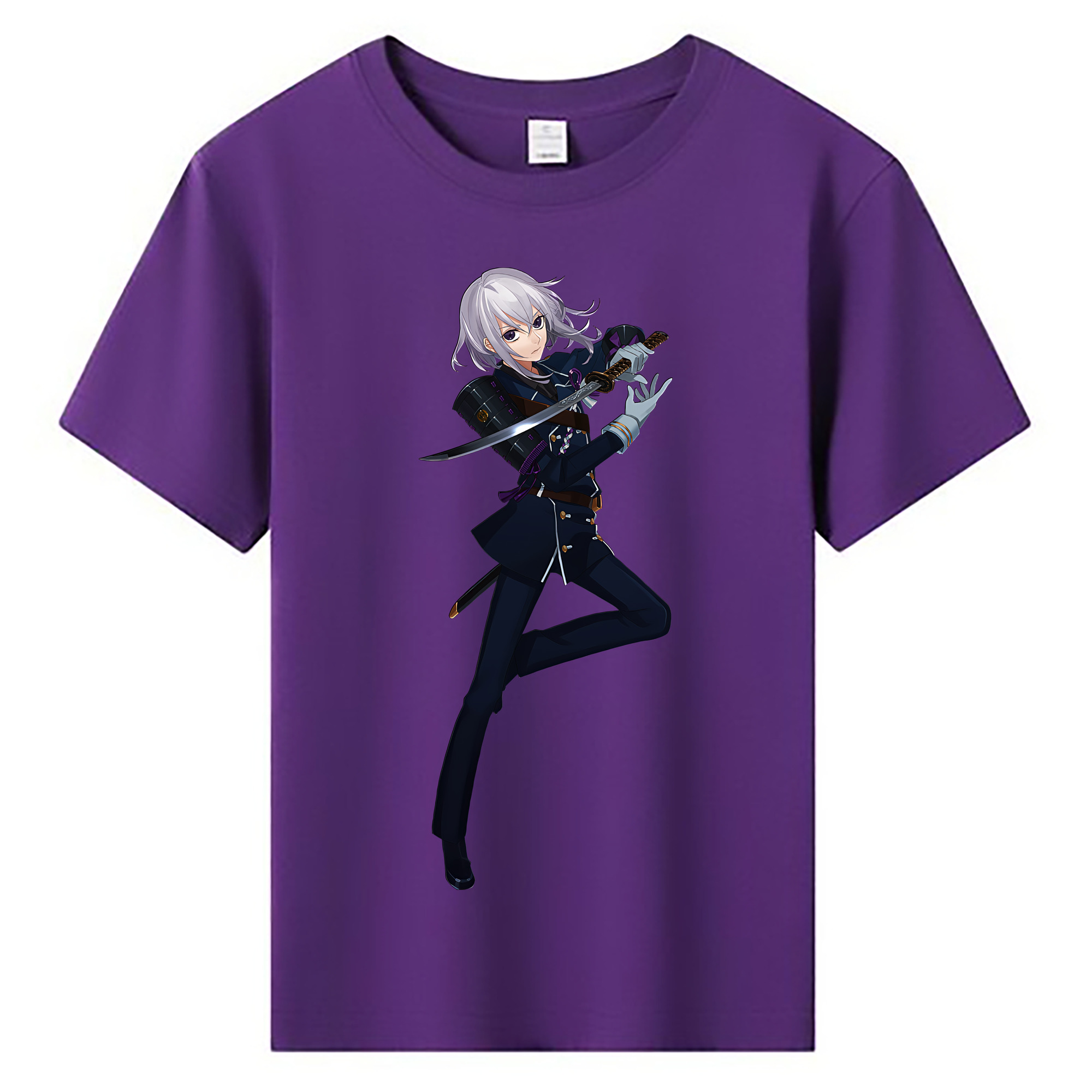 （画像用） 刀剣乱舞 Touken Ranbu 綿100％キッズTシャツ（フロントプリント）
