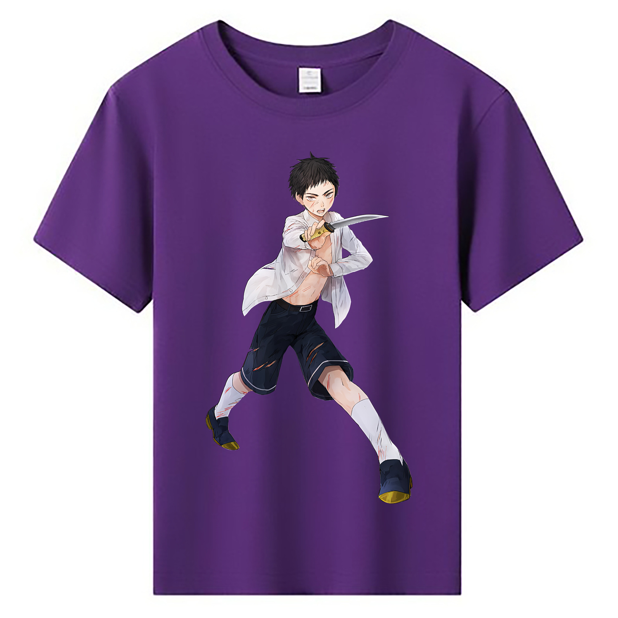 （画像用） 刀剣乱舞 Touken Ranbu 綿100％キッズTシャツ（フロントプリント）