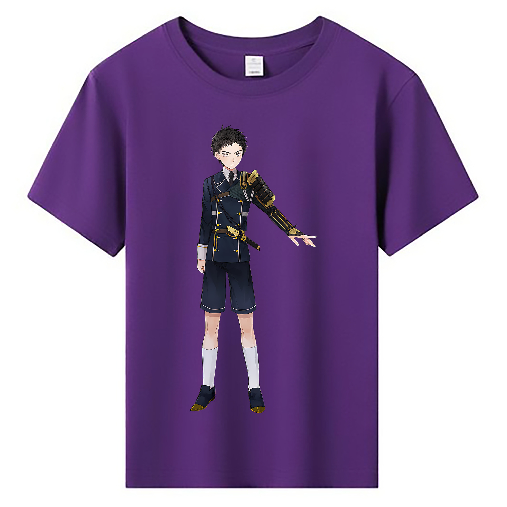 （画像用） 刀剣乱舞 Touken Ranbu 綿100％キッズTシャツ（フロントプリント）