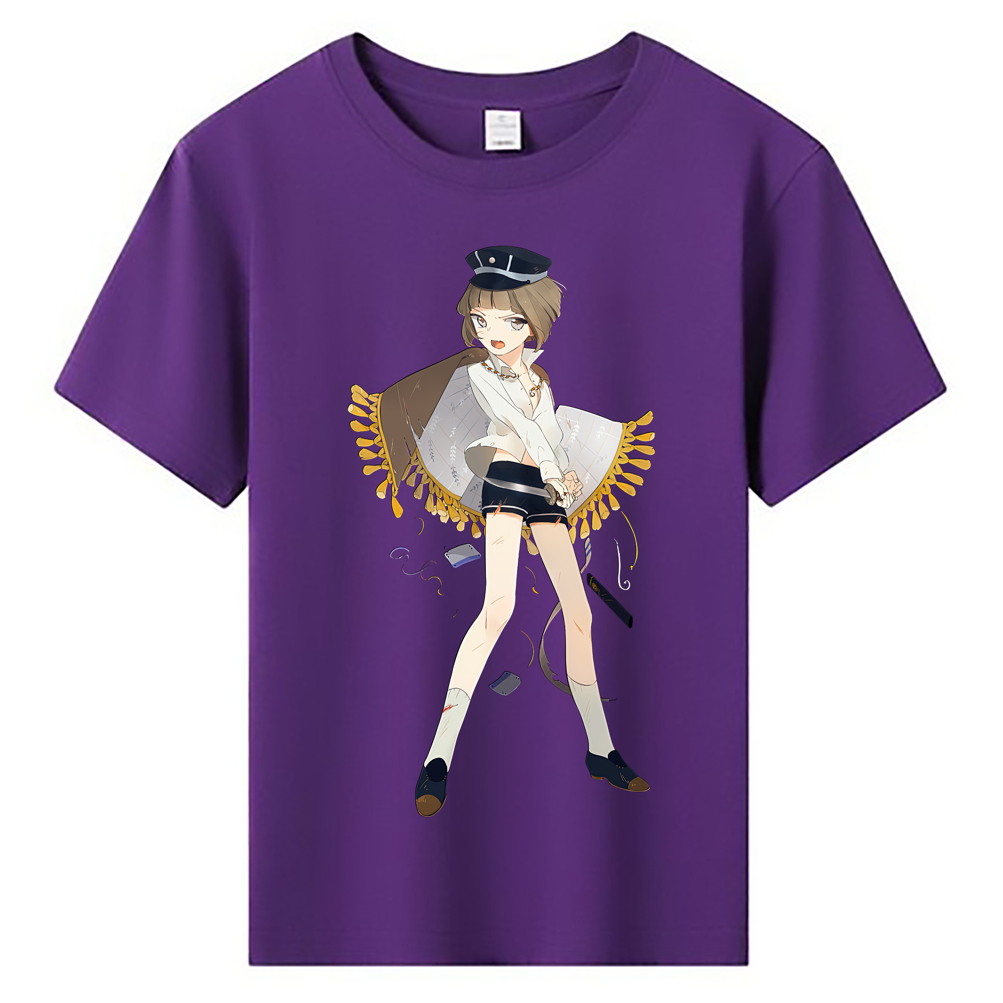 （画像用） 刀剣乱舞 Touken Ranbu 綿100％キッズTシャツ（フロントプリント）