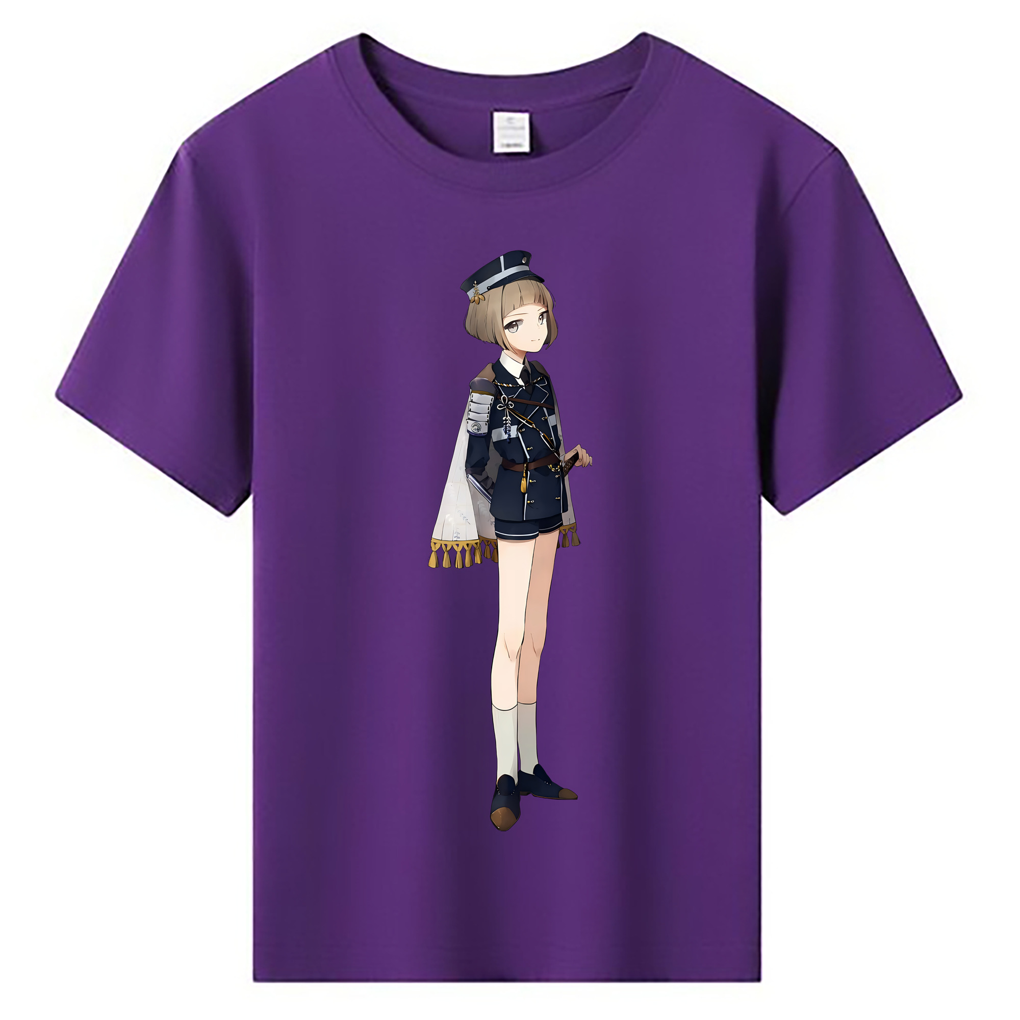 （画像用） 刀剣乱舞 Touken Ranbu 綿100％キッズTシャツ（フロントプリント）