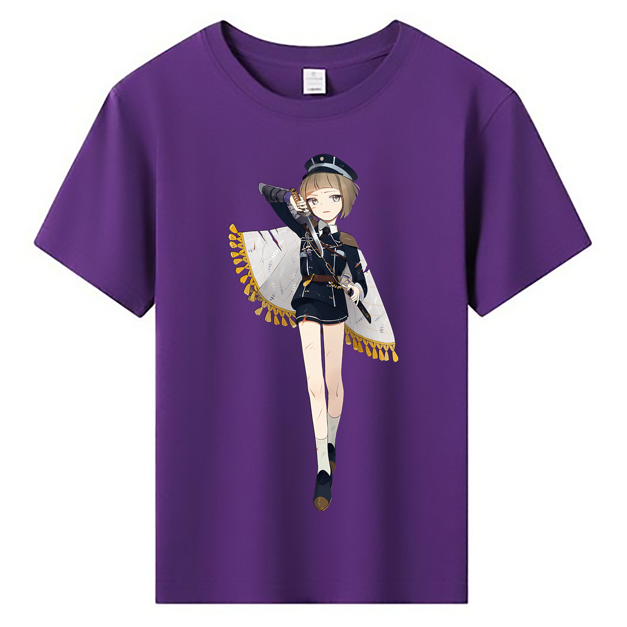 （画像用） 刀剣乱舞 Touken Ranbu 綿100％キッズTシャツ（フロントプリント）