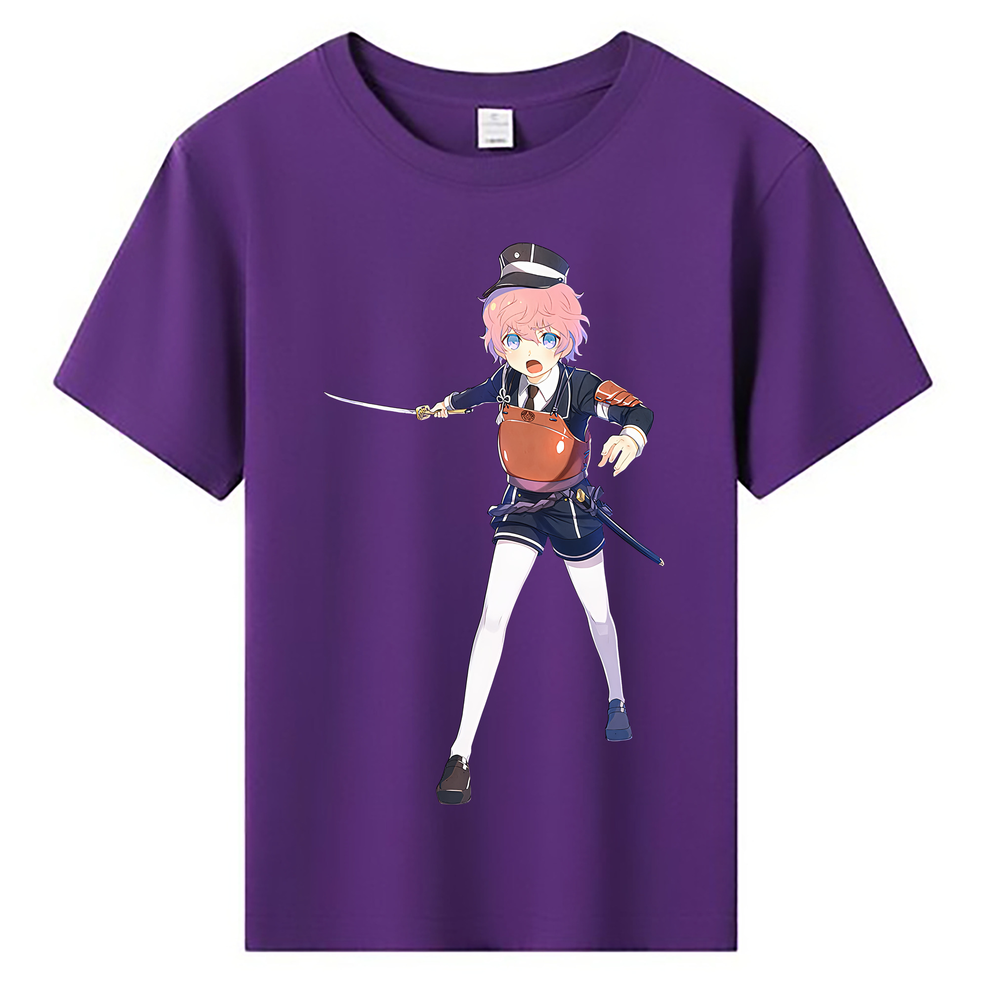 （画像用） 刀剣乱舞 Touken Ranbu 綿100％キッズTシャツ（フロントプリント）