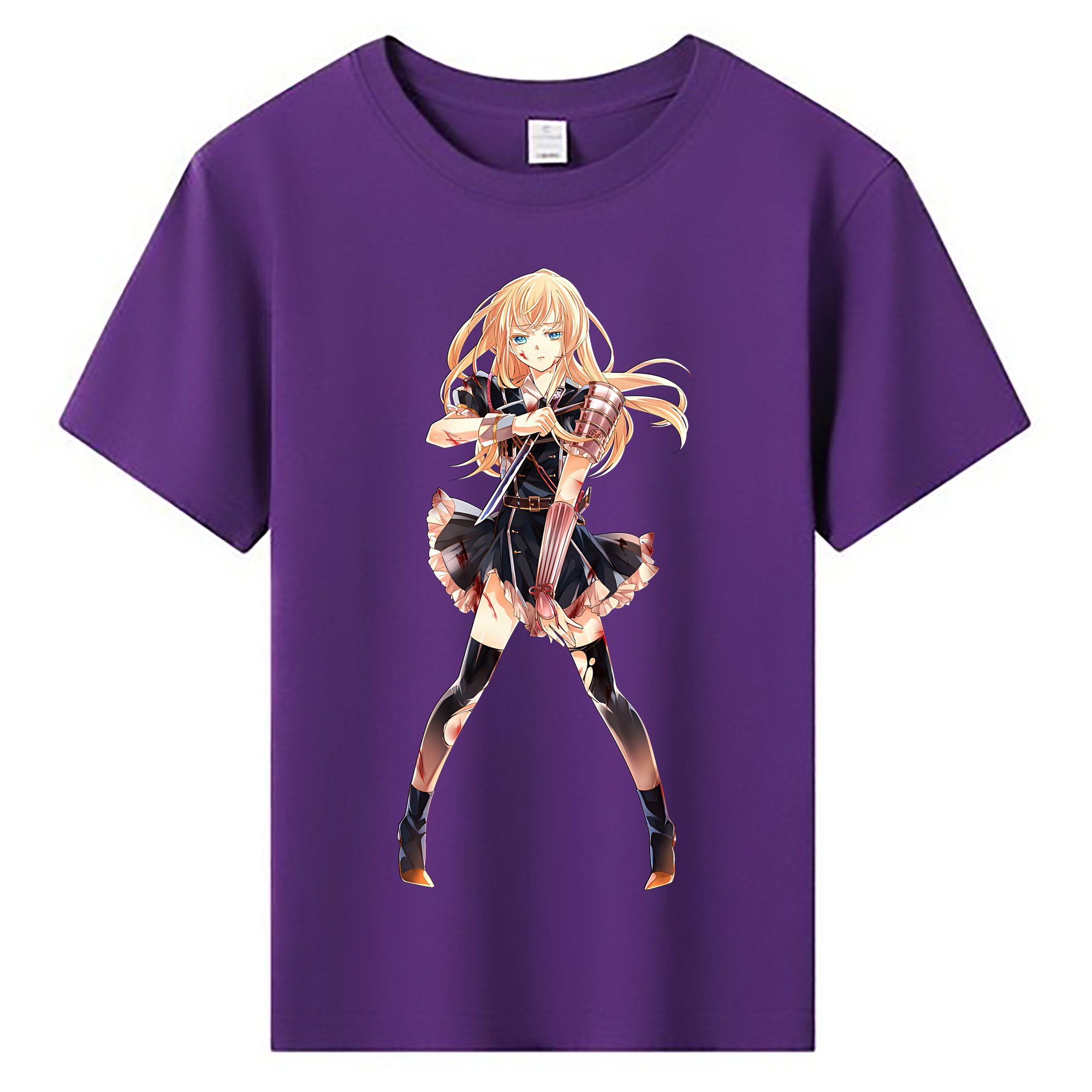 （画像用） 刀剣乱舞 Touken Ranbu 綿100％キッズTシャツ（フロントプリント）