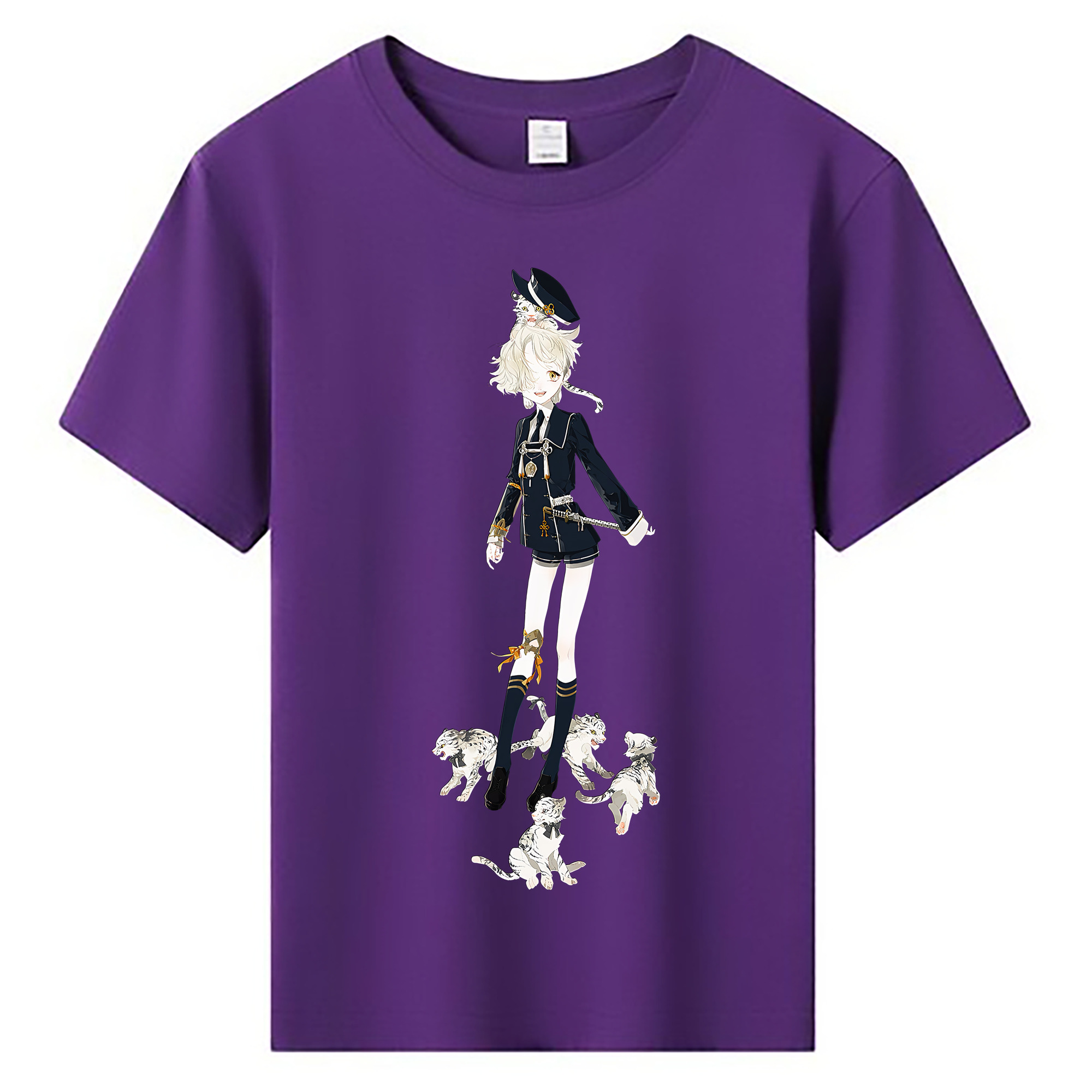 （画像用） 刀剣乱舞 Touken Ranbu 綿100％キッズTシャツ（フロントプリント）