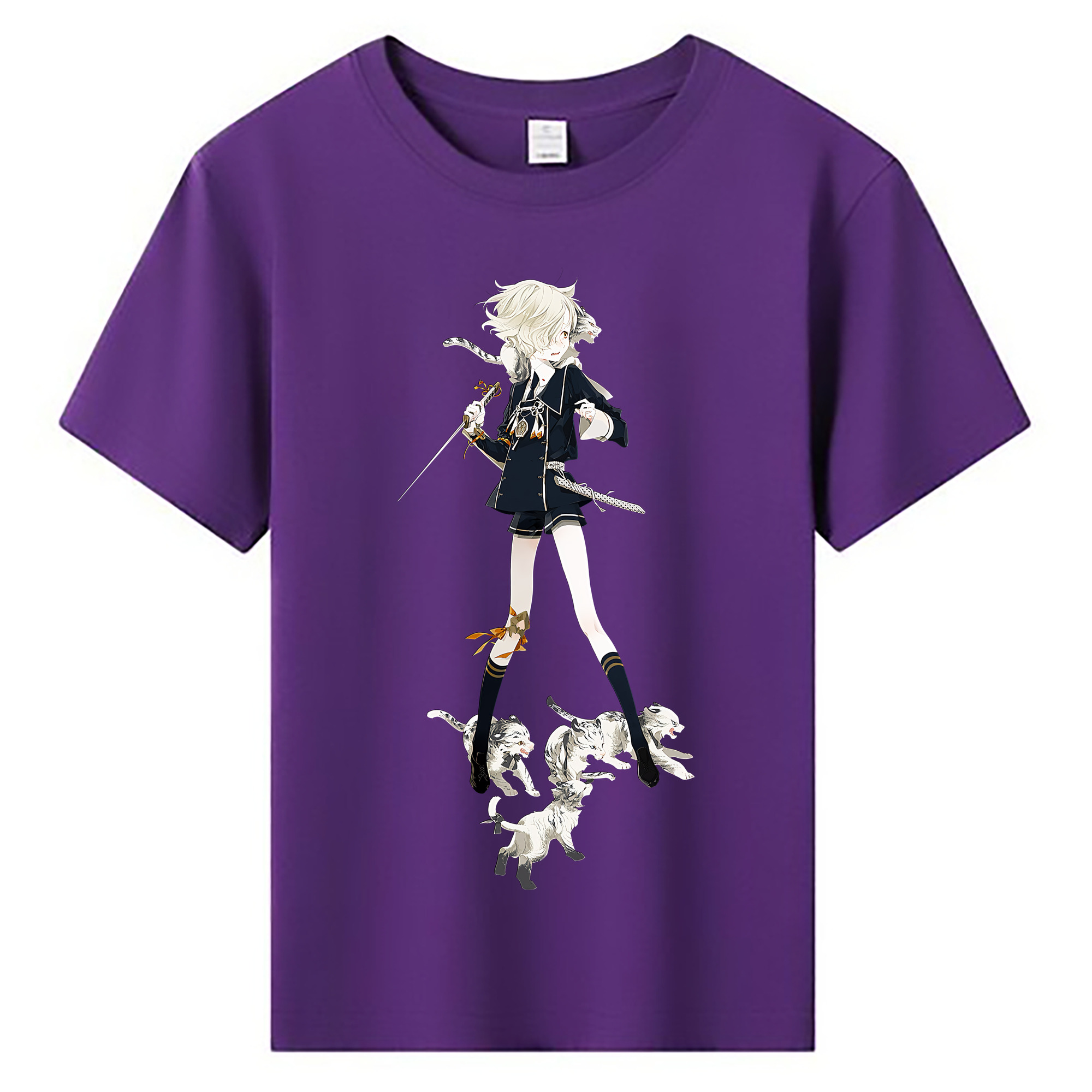 （画像用） 刀剣乱舞 Touken Ranbu 綿100％キッズTシャツ（フロントプリント）