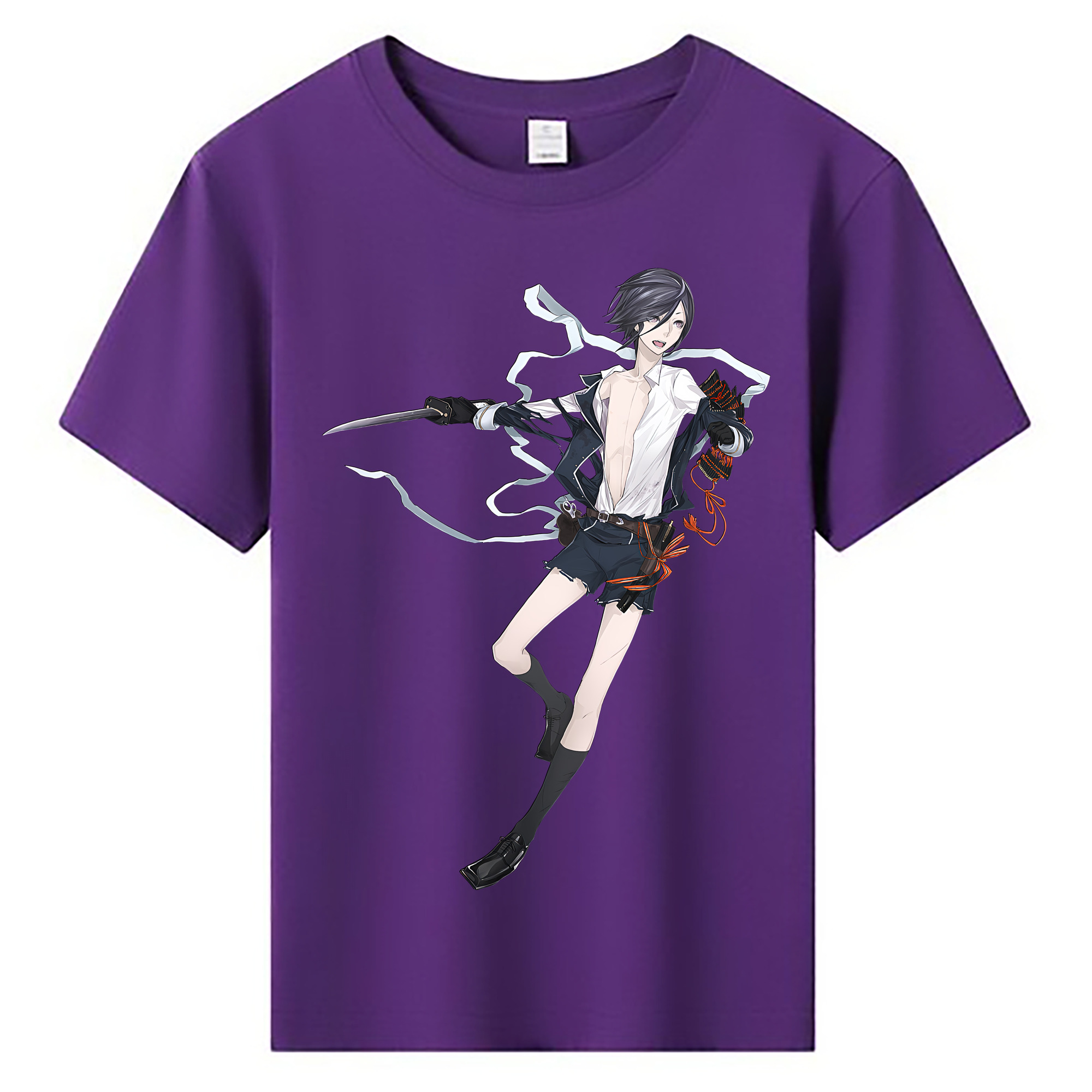 （画像用） 刀剣乱舞 Touken Ranbu 綿100％キッズTシャツ（フロントプリント）