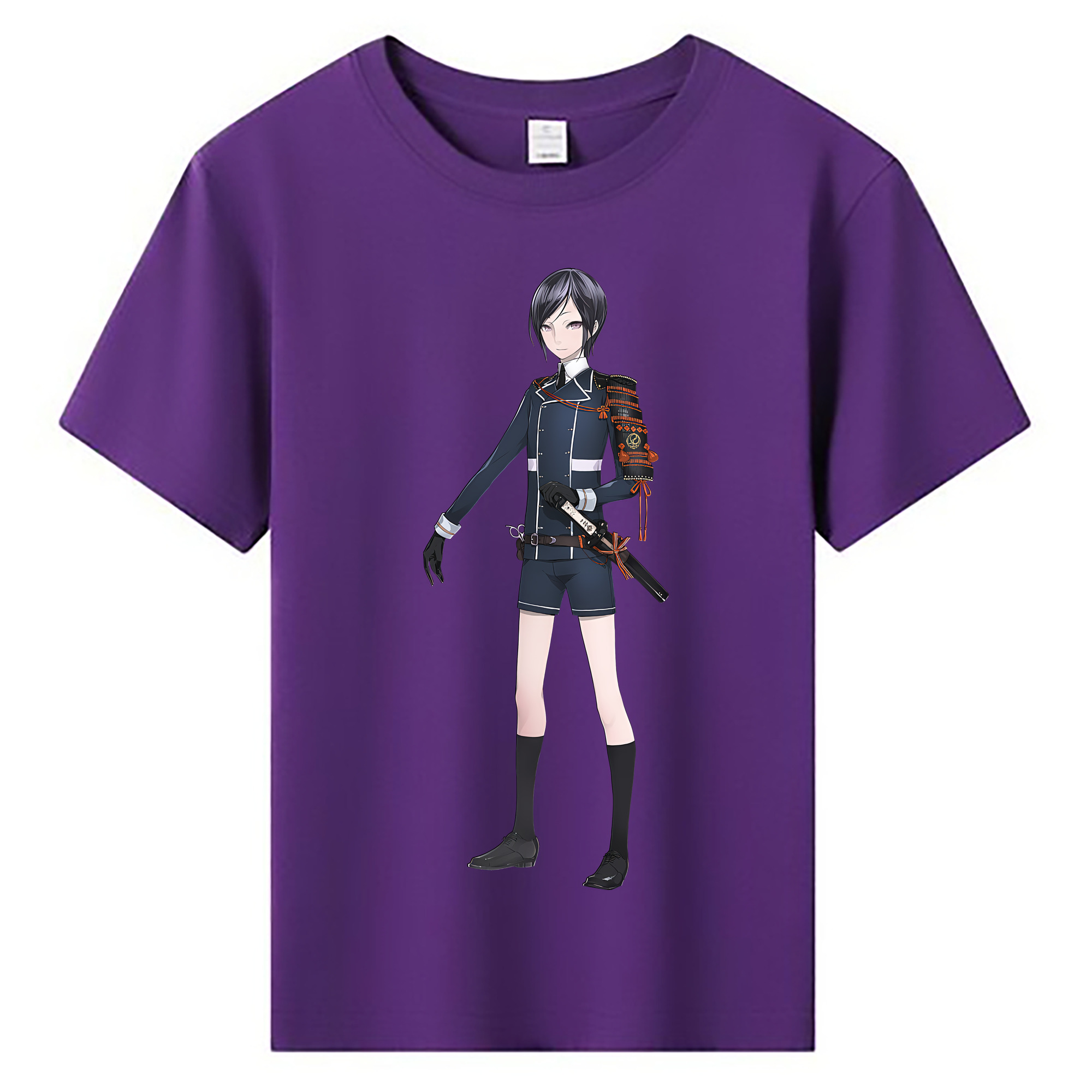 （画像用） 刀剣乱舞 Touken Ranbu 綿100％キッズTシャツ（フロントプリント）