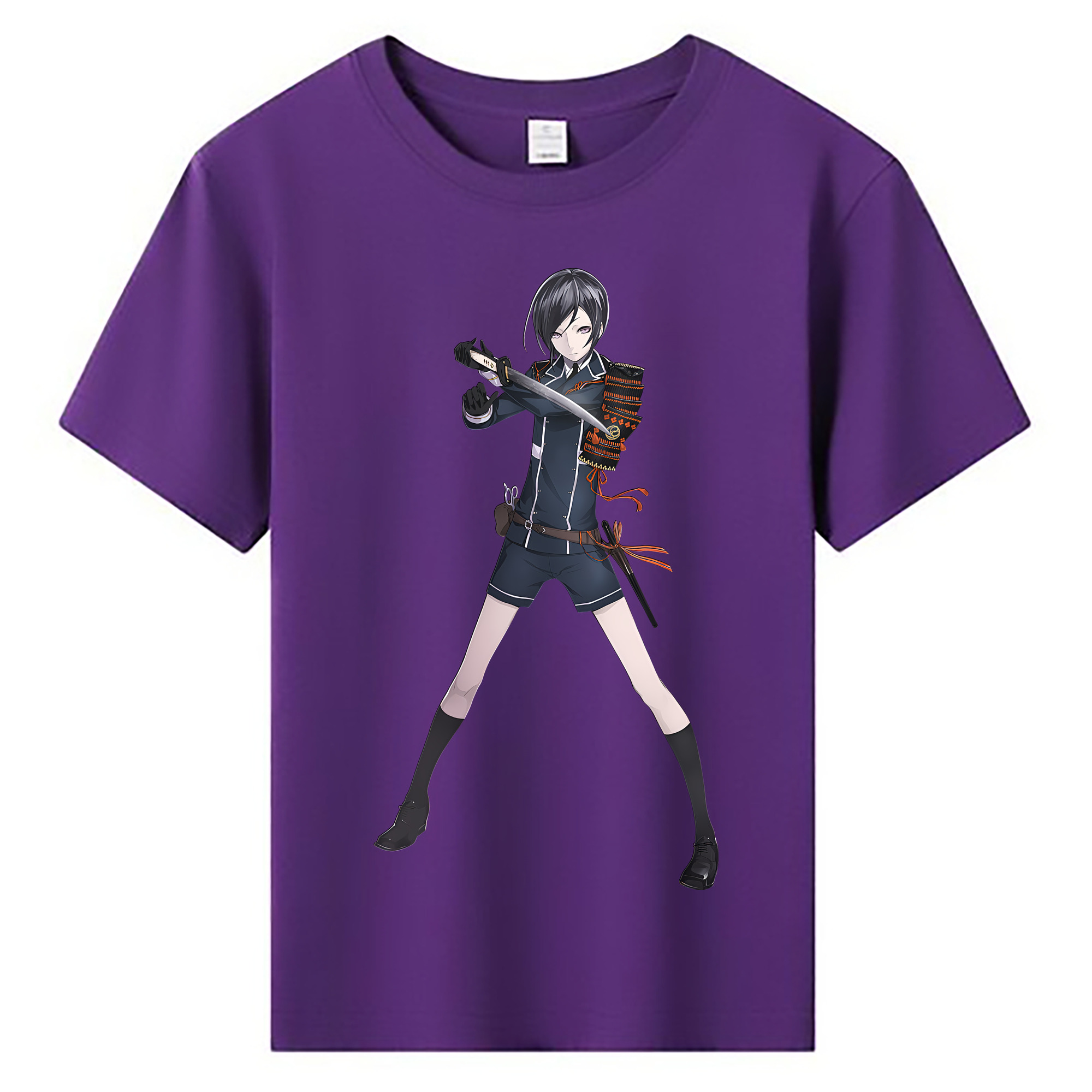 （画像用） 刀剣乱舞 Touken Ranbu 綿100％キッズTシャツ（フロントプリント）