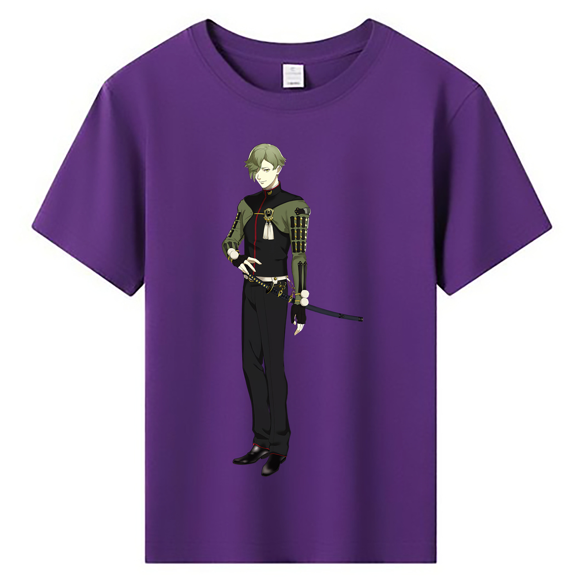 （画像用） 刀剣乱舞 Touken Ranbu 綿100％キッズTシャツ（フロントプリント）