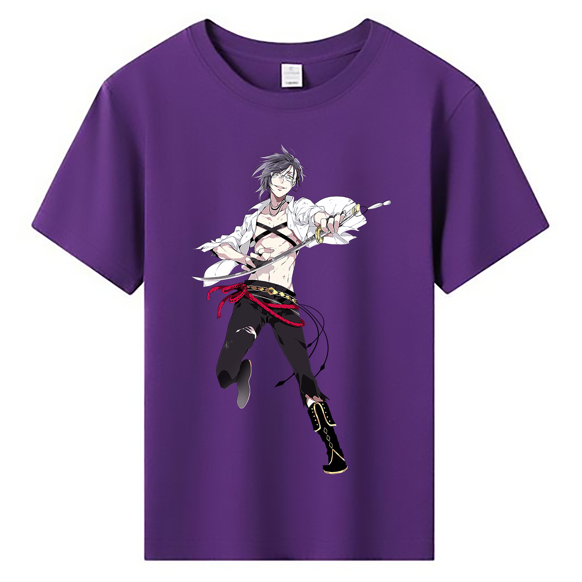（画像用） 刀剣乱舞 Touken Ranbu 綿100％キッズTシャツ（フロントプリント）
