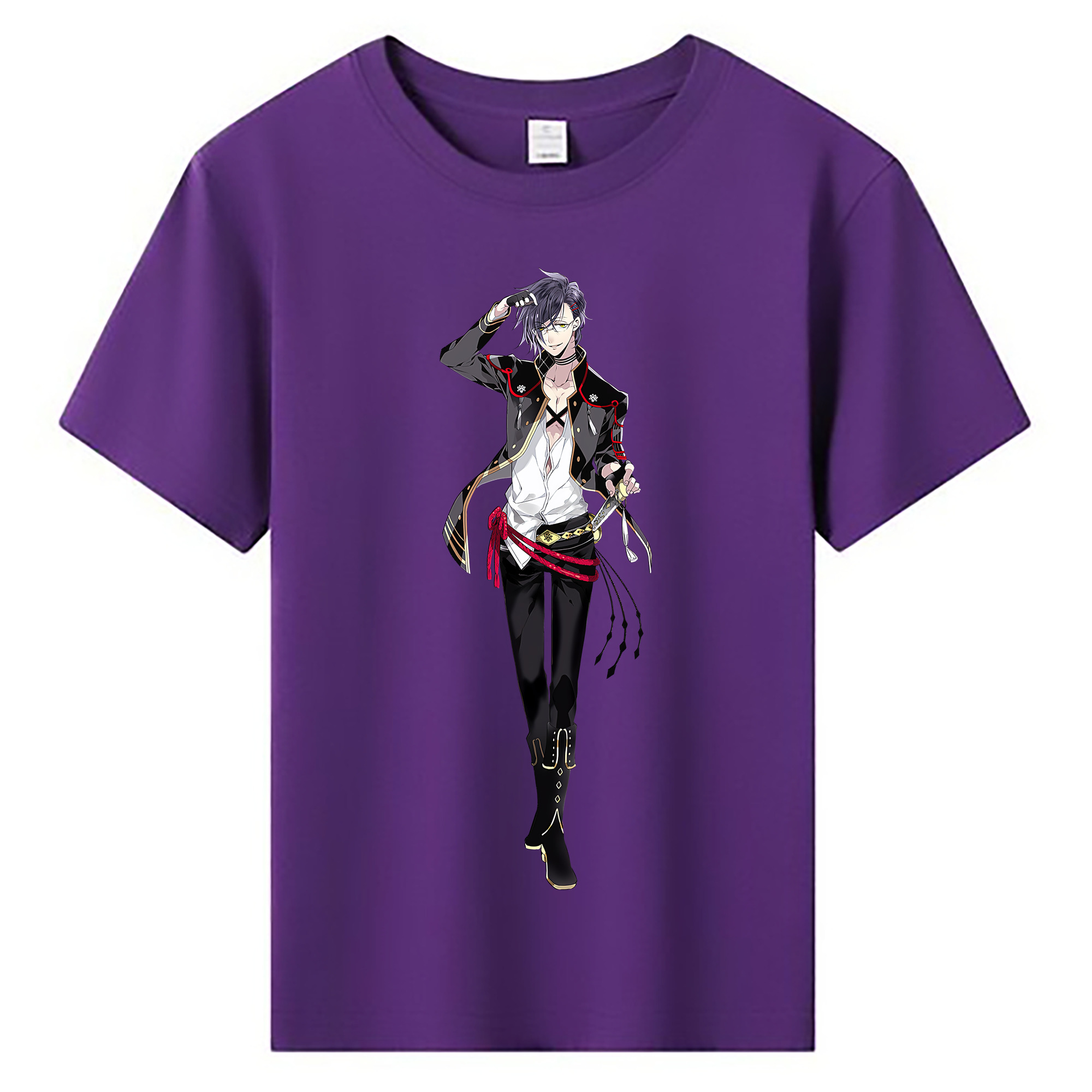 （画像用） 刀剣乱舞 Touken Ranbu 綿100％キッズTシャツ（フロントプリント）