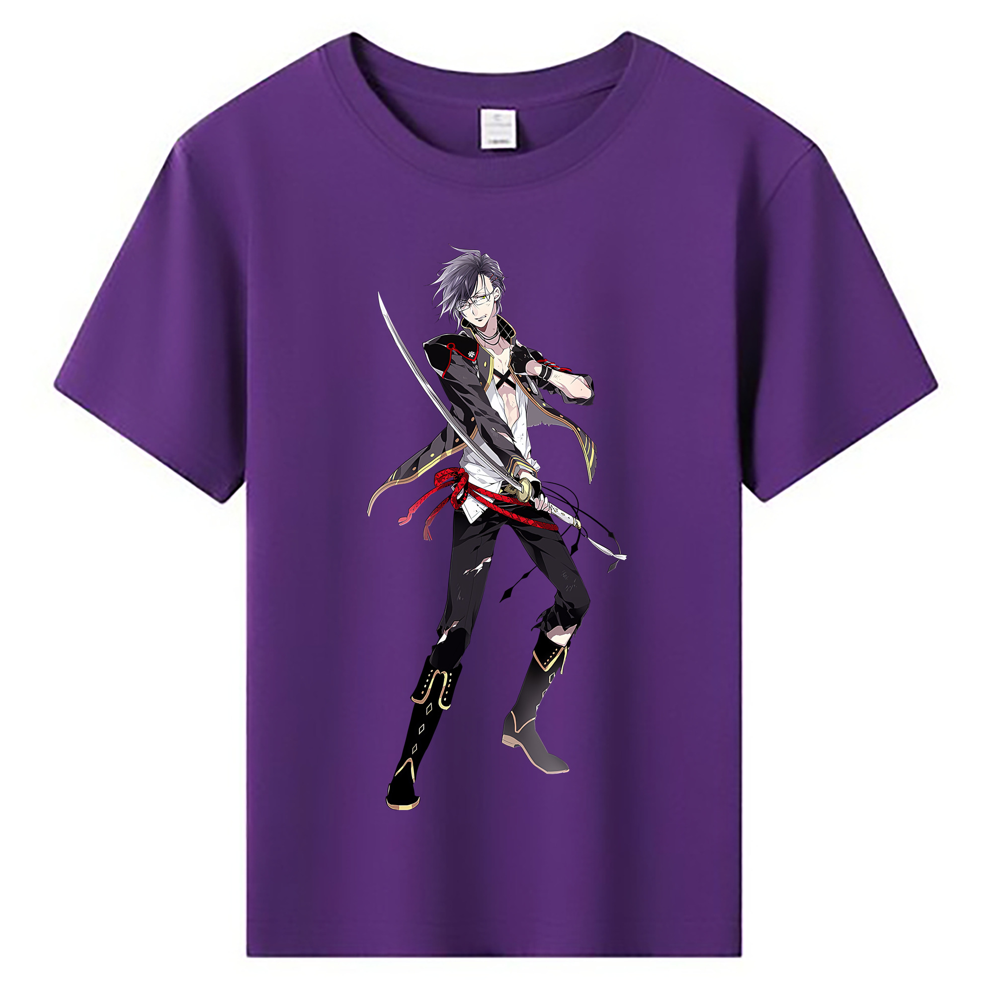 （画像用） 刀剣乱舞 Touken Ranbu 綿100％キッズTシャツ（フロントプリント）