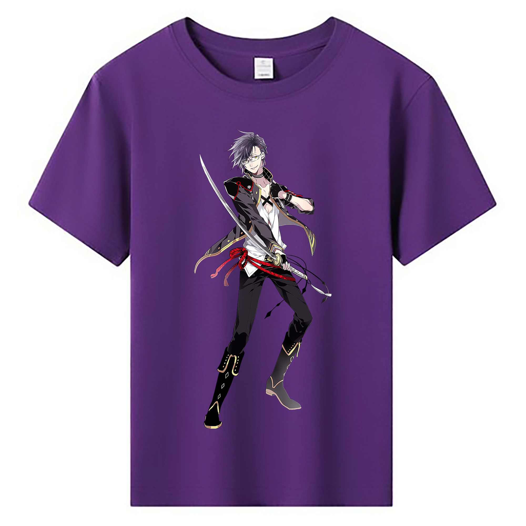 （画像用） 刀剣乱舞 Touken Ranbu 綿100％キッズTシャツ（フロントプリント）