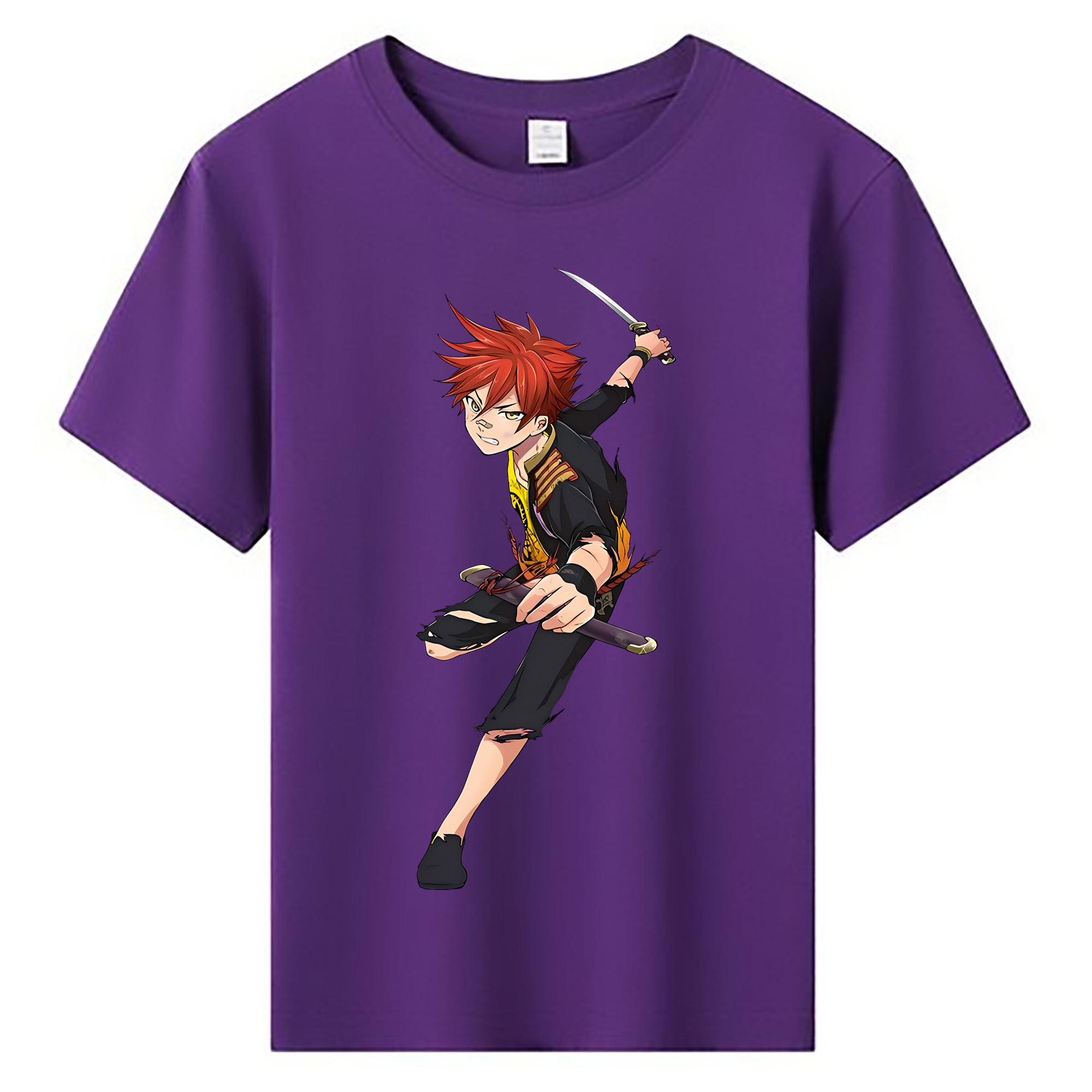 （画像用） 刀剣乱舞 Touken Ranbu 綿100％キッズTシャツ（フロントプリント）