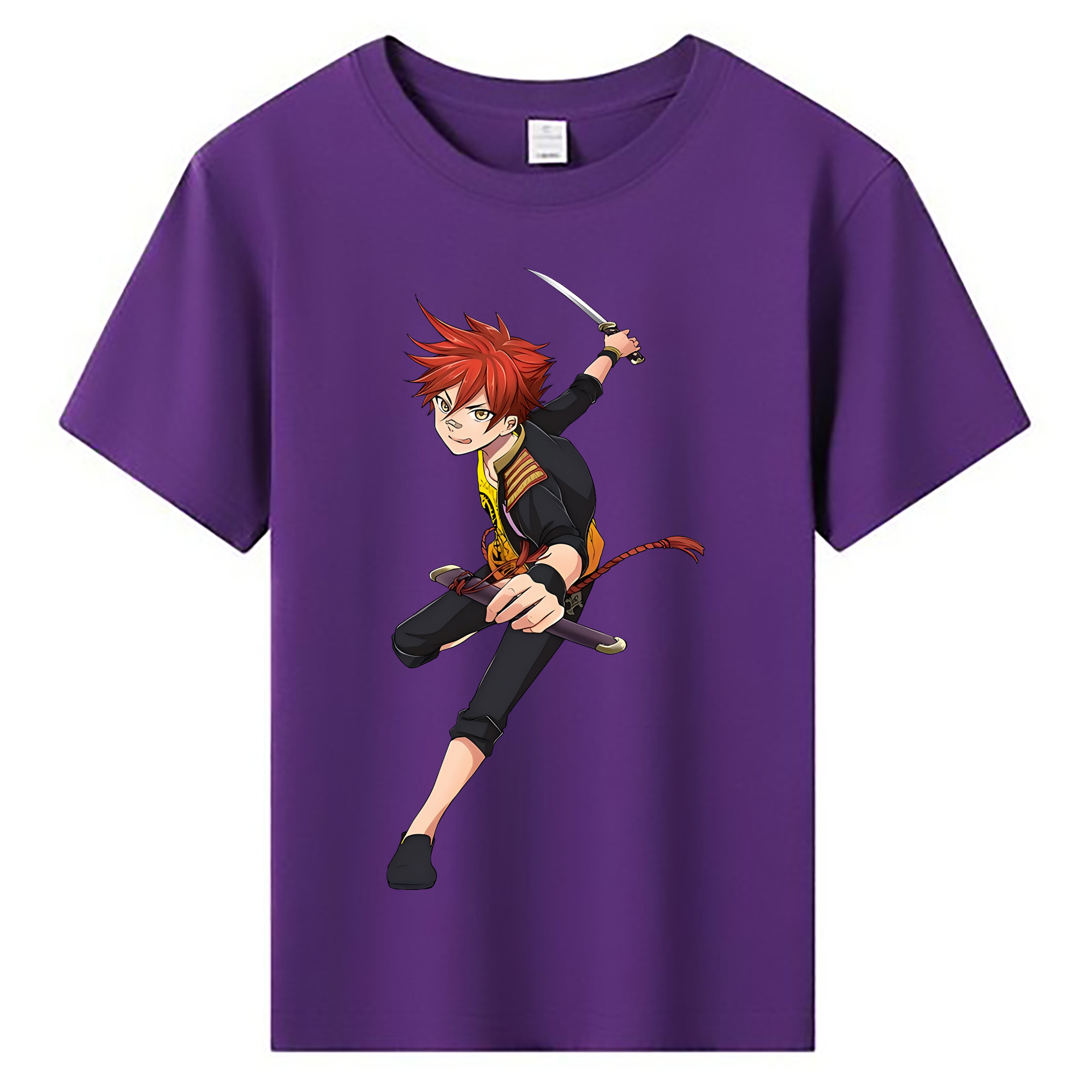 （画像用） 刀剣乱舞 Touken Ranbu 綿100％キッズTシャツ（フロントプリント）