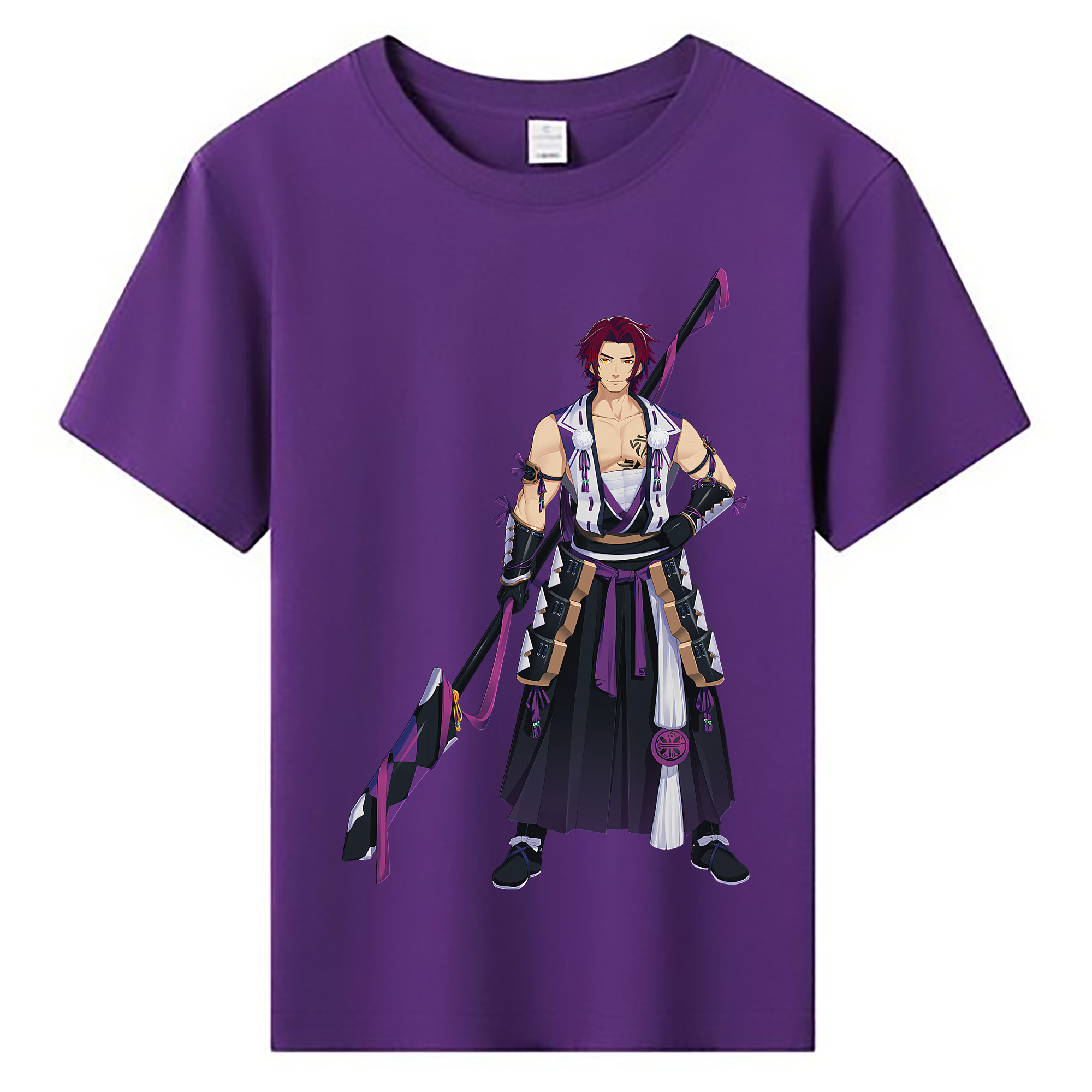 （画像用） 刀剣乱舞 Touken Ranbu 綿100％キッズTシャツ（フロントプリント）