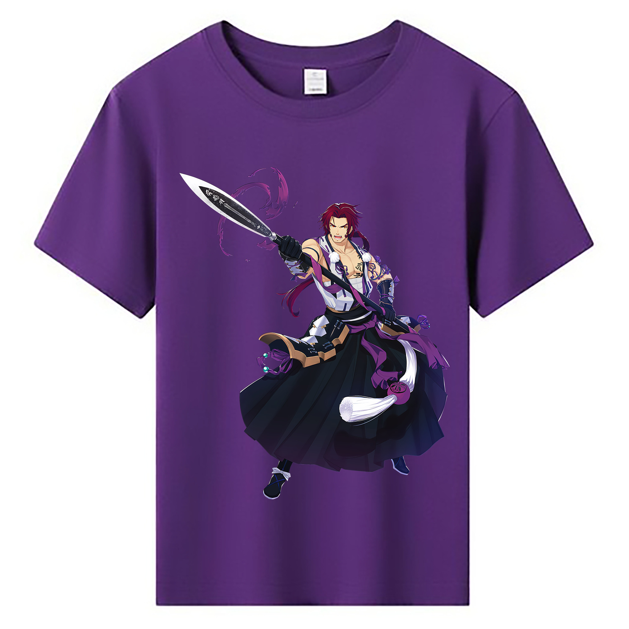 （画像用） 刀剣乱舞 Touken Ranbu 綿100％キッズTシャツ（フロントプリント）