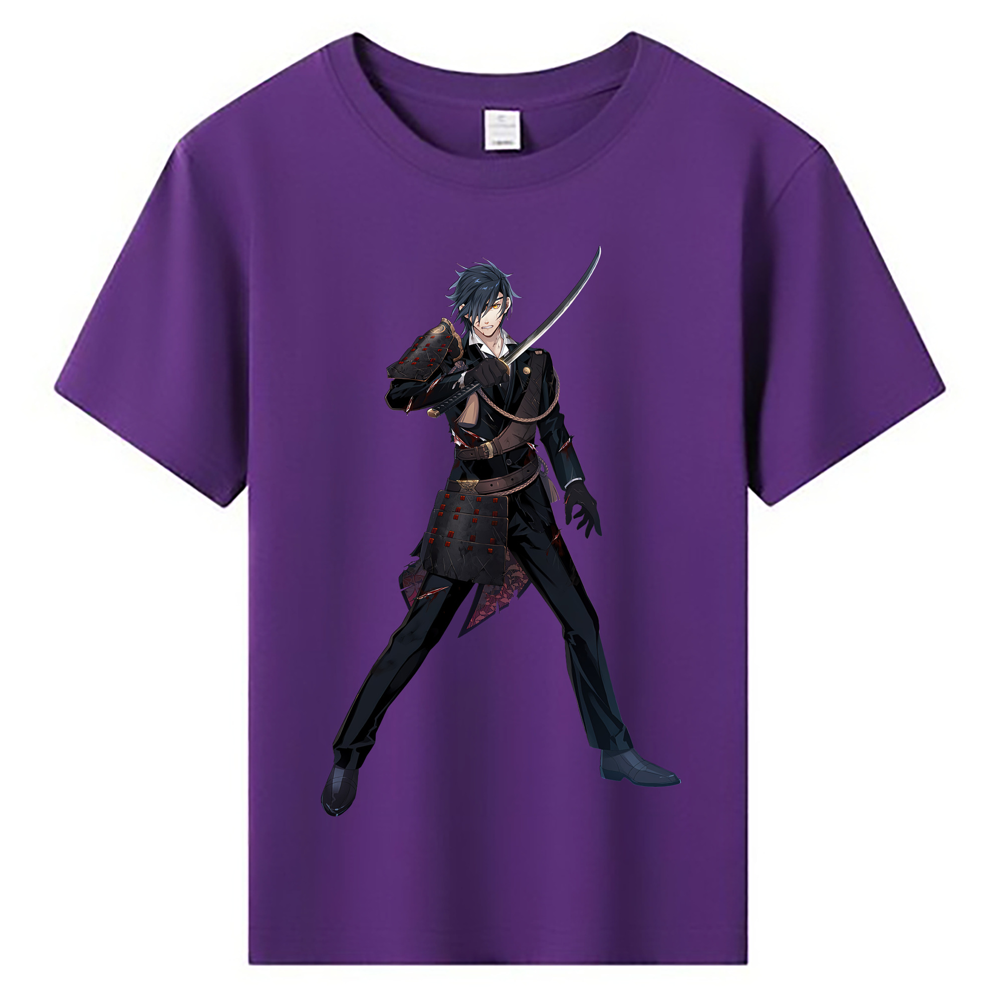 （画像用） 刀剣乱舞 Touken Ranbu 綿100％キッズTシャツ（フロントプリント）