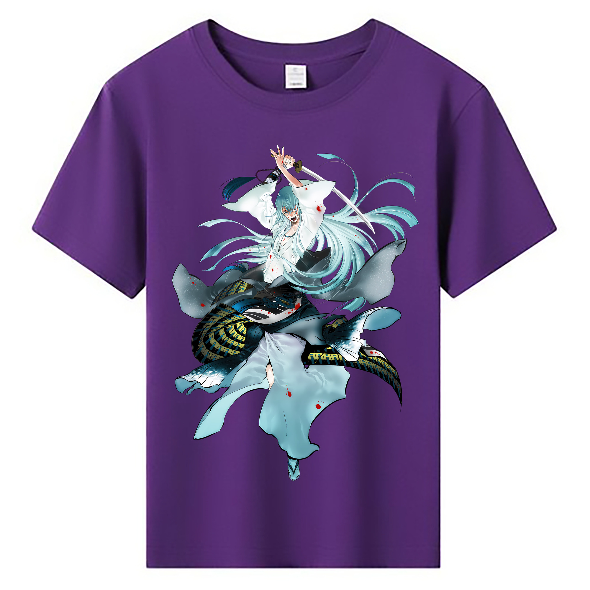 （画像用） 刀剣乱舞 Touken Ranbu 綿100％キッズTシャツ（フロントプリント）