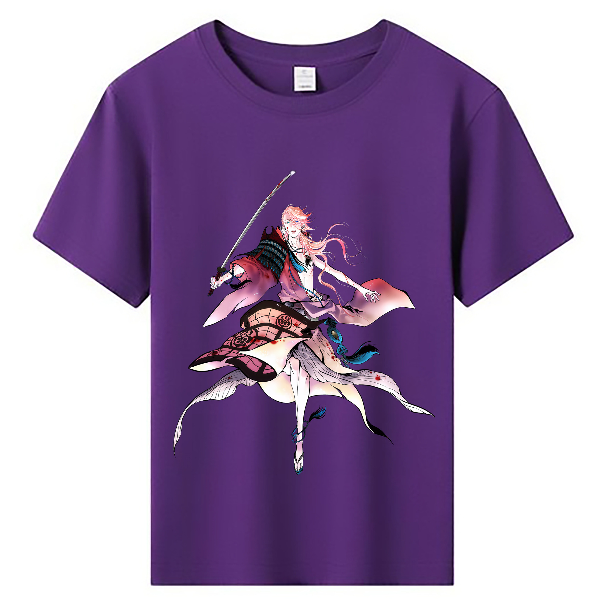 （画像用） 刀剣乱舞 Touken Ranbu 綿100％キッズTシャツ（フロントプリント）