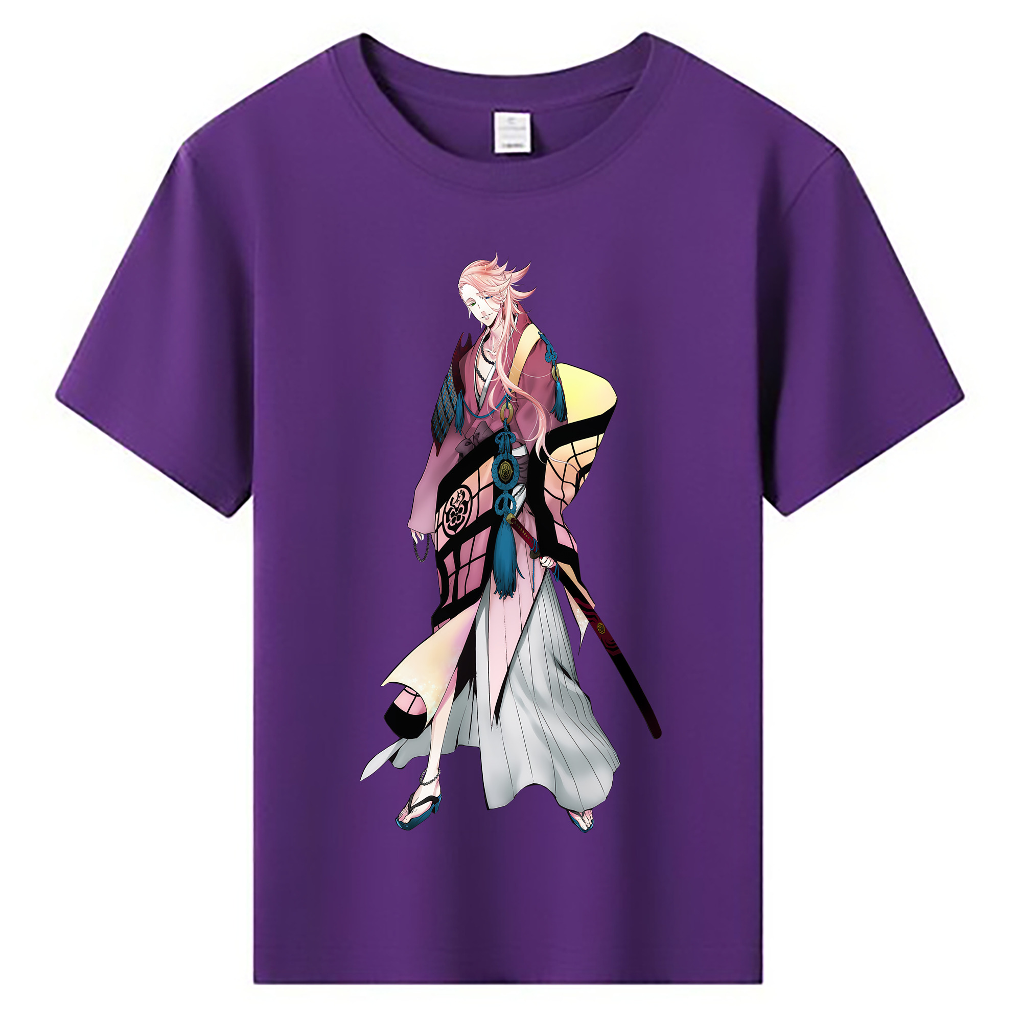 （画像用） 刀剣乱舞 Touken Ranbu 綿100％キッズTシャツ（フロントプリント）