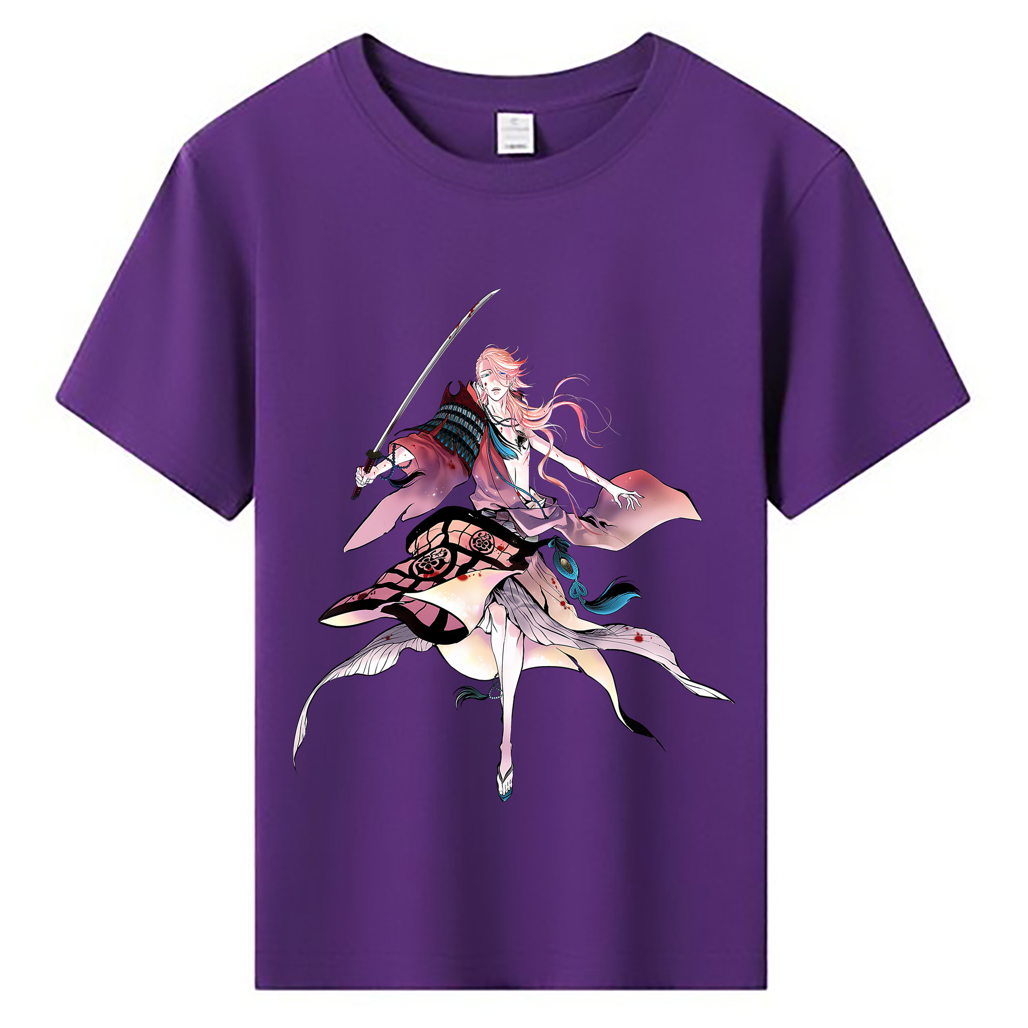 （画像用） 刀剣乱舞 Touken Ranbu 綿100％キッズTシャツ（フロントプリント）