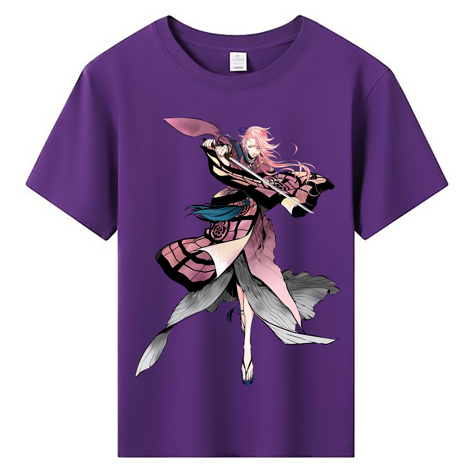 （画像用） 刀剣乱舞 Touken Ranbu 綿100％キッズTシャツ（フロントプリント）