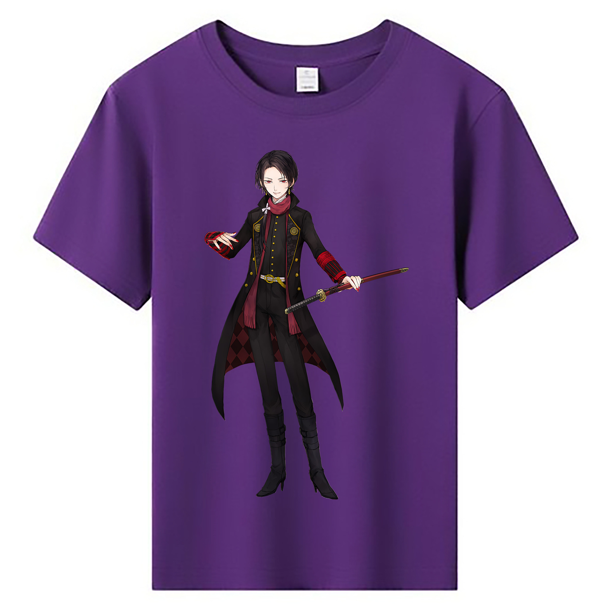 （画像用） 刀剣乱舞 Touken Ranbu 綿100％キッズTシャツ（フロントプリント）