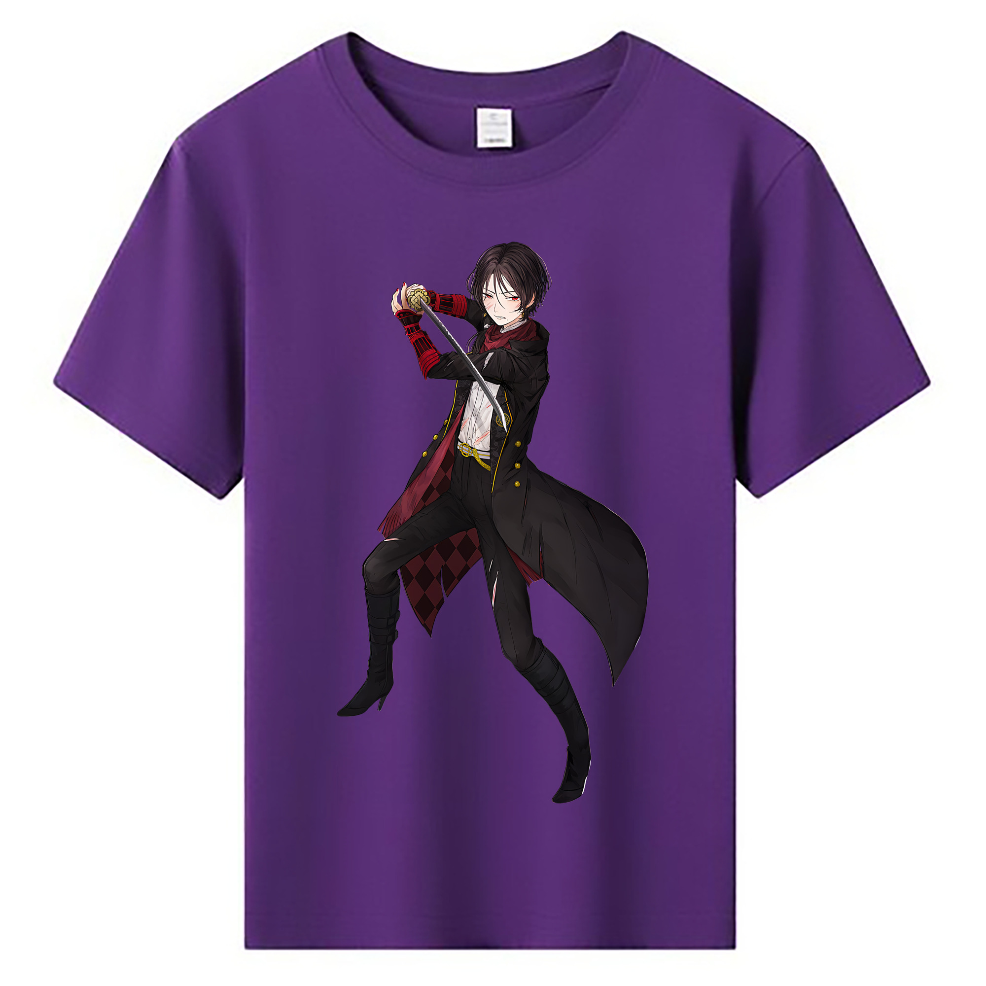 （画像用） 刀剣乱舞 Touken Ranbu 綿100％キッズTシャツ（フロントプリント）