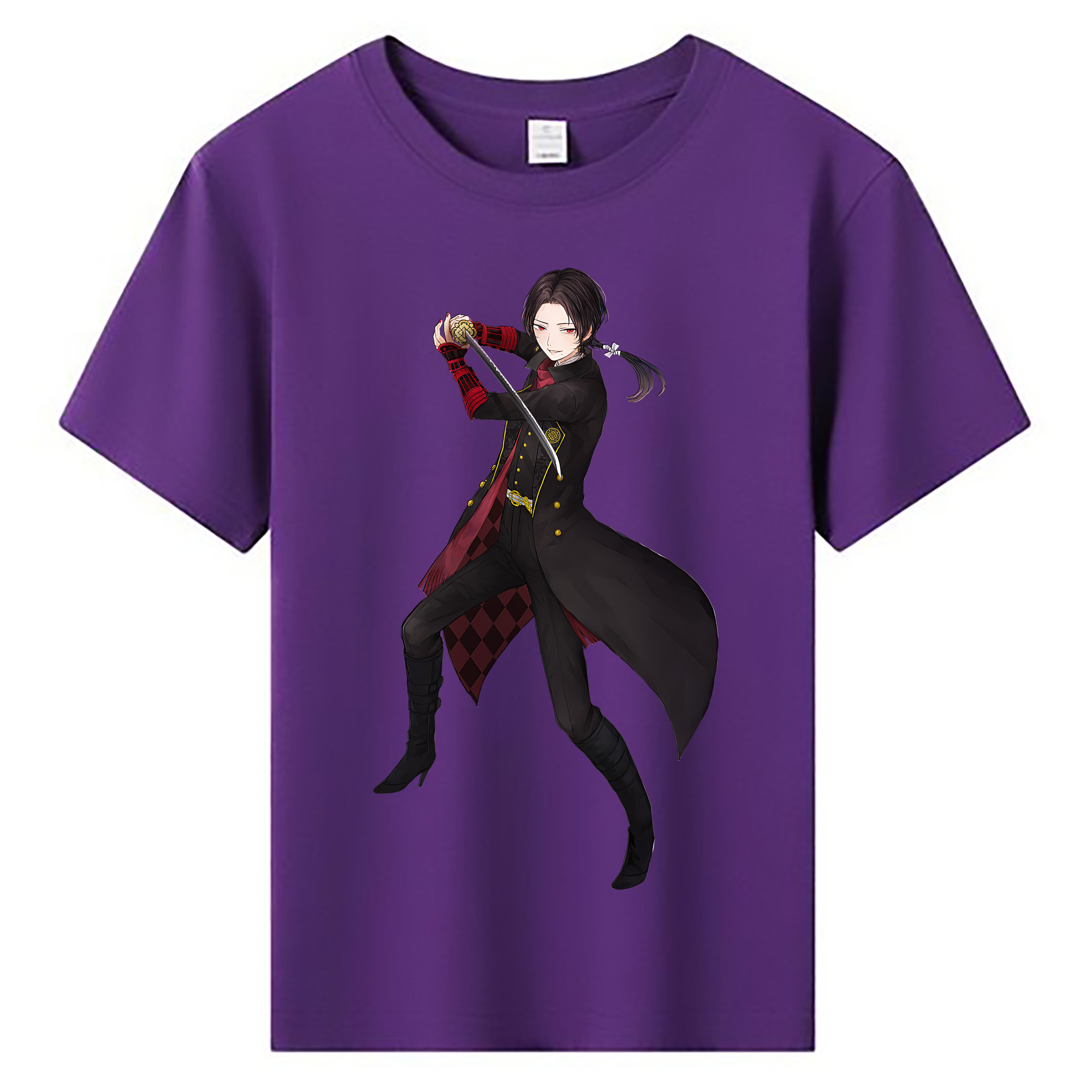 （画像用） 刀剣乱舞 Touken Ranbu 綿100％キッズTシャツ（フロントプリント）