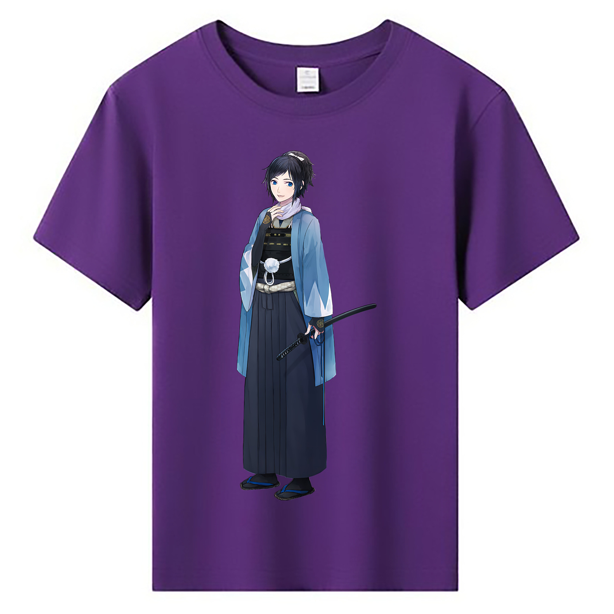 （画像用） 刀剣乱舞 Touken Ranbu 綿100％キッズTシャツ（フロントプリント）