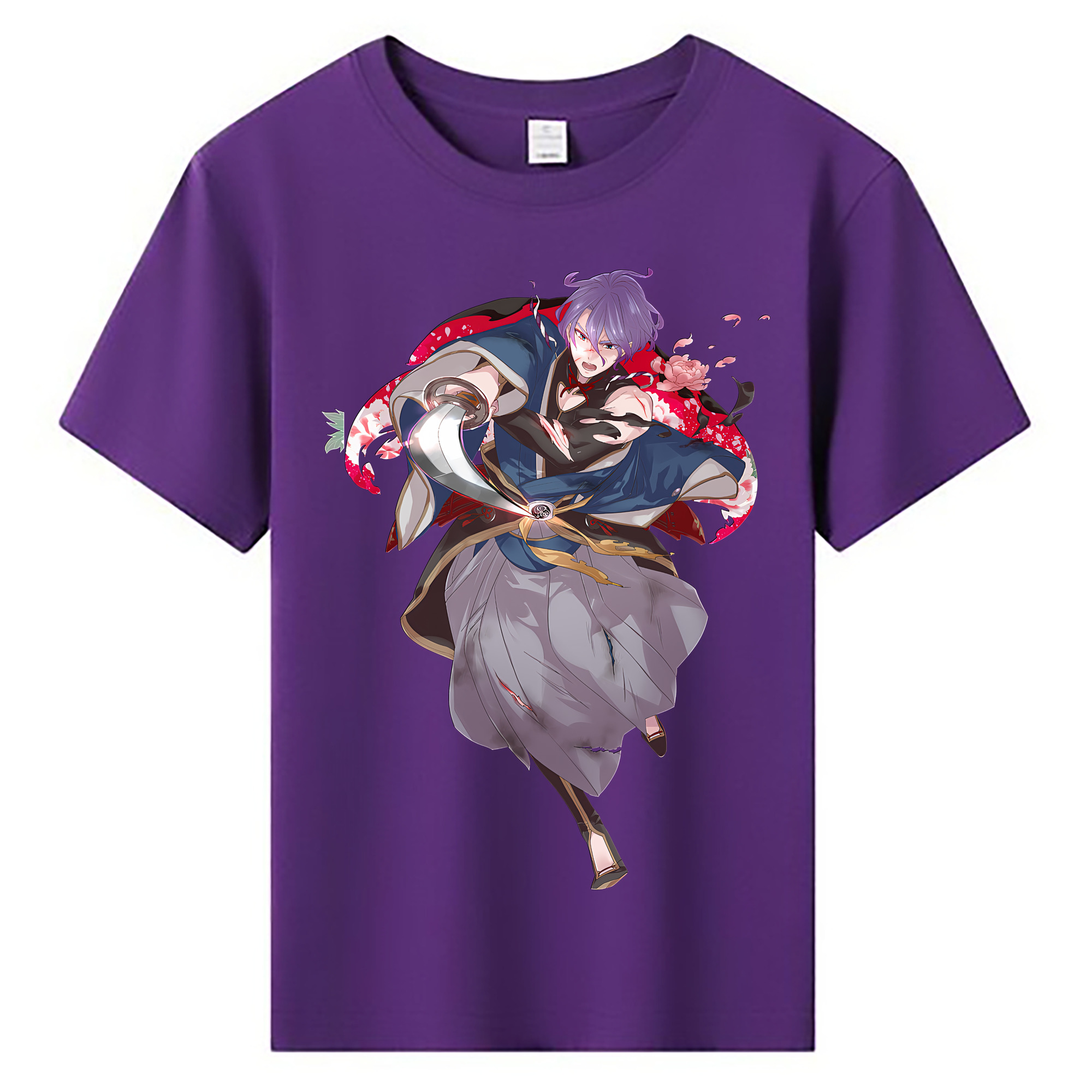 （画像用） 刀剣乱舞 Touken Ranbu 綿100％キッズTシャツ（フロントプリント）