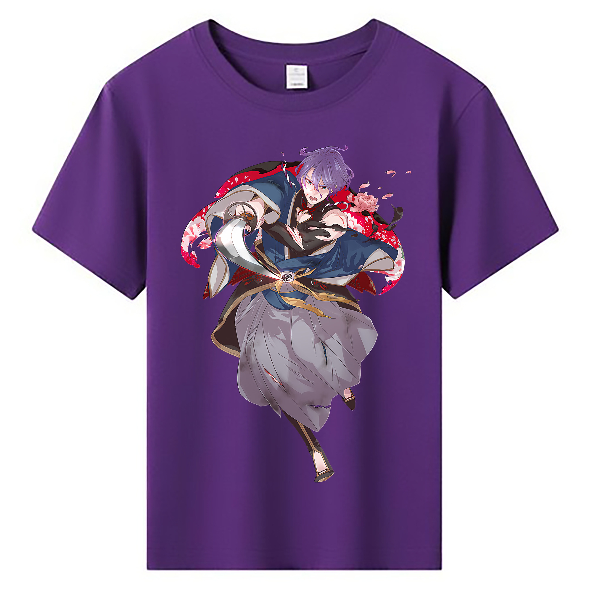 （画像用） 刀剣乱舞 Touken Ranbu 綿100％キッズTシャツ（フロントプリント）