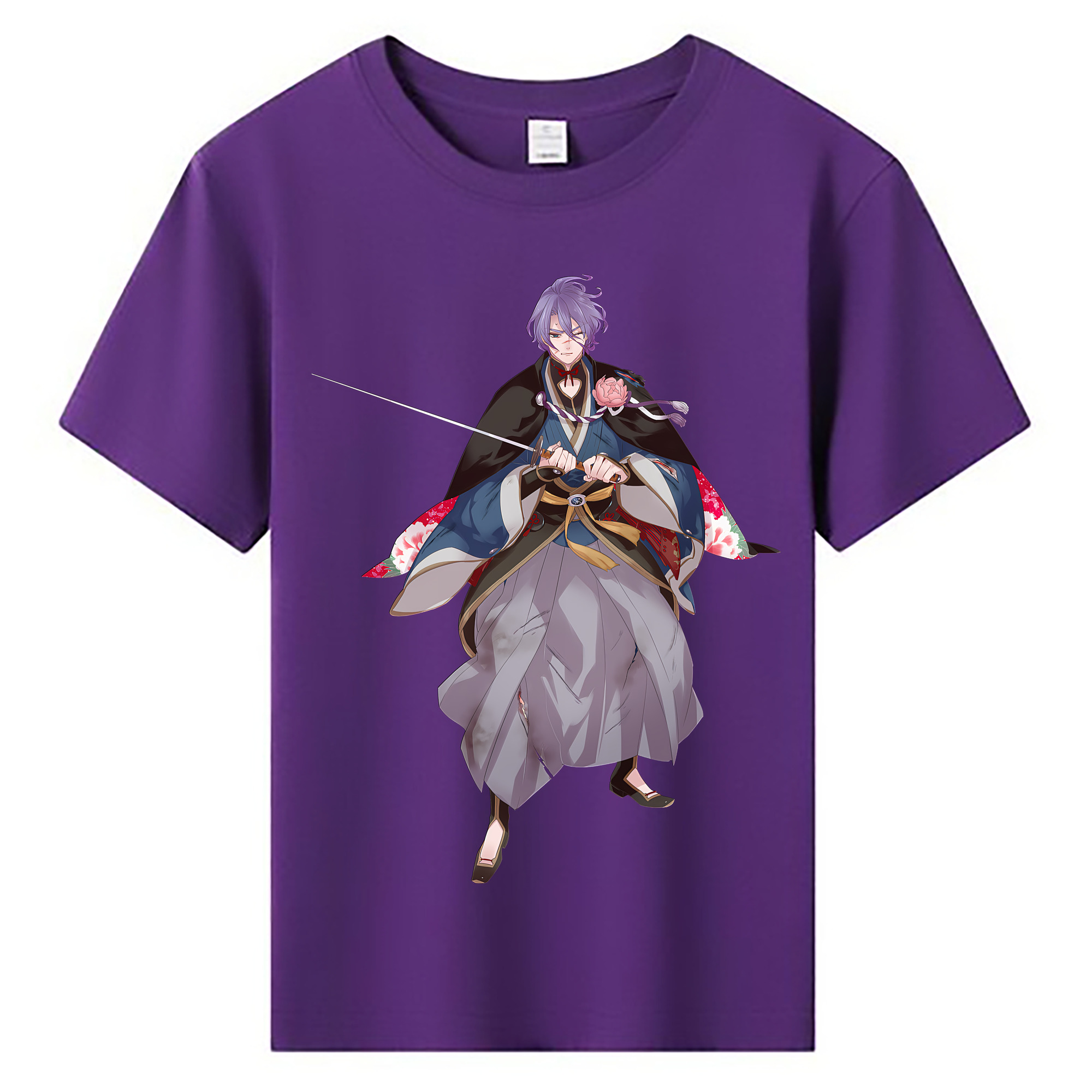 （画像用） 刀剣乱舞 Touken Ranbu 綿100％キッズTシャツ（フロントプリント）