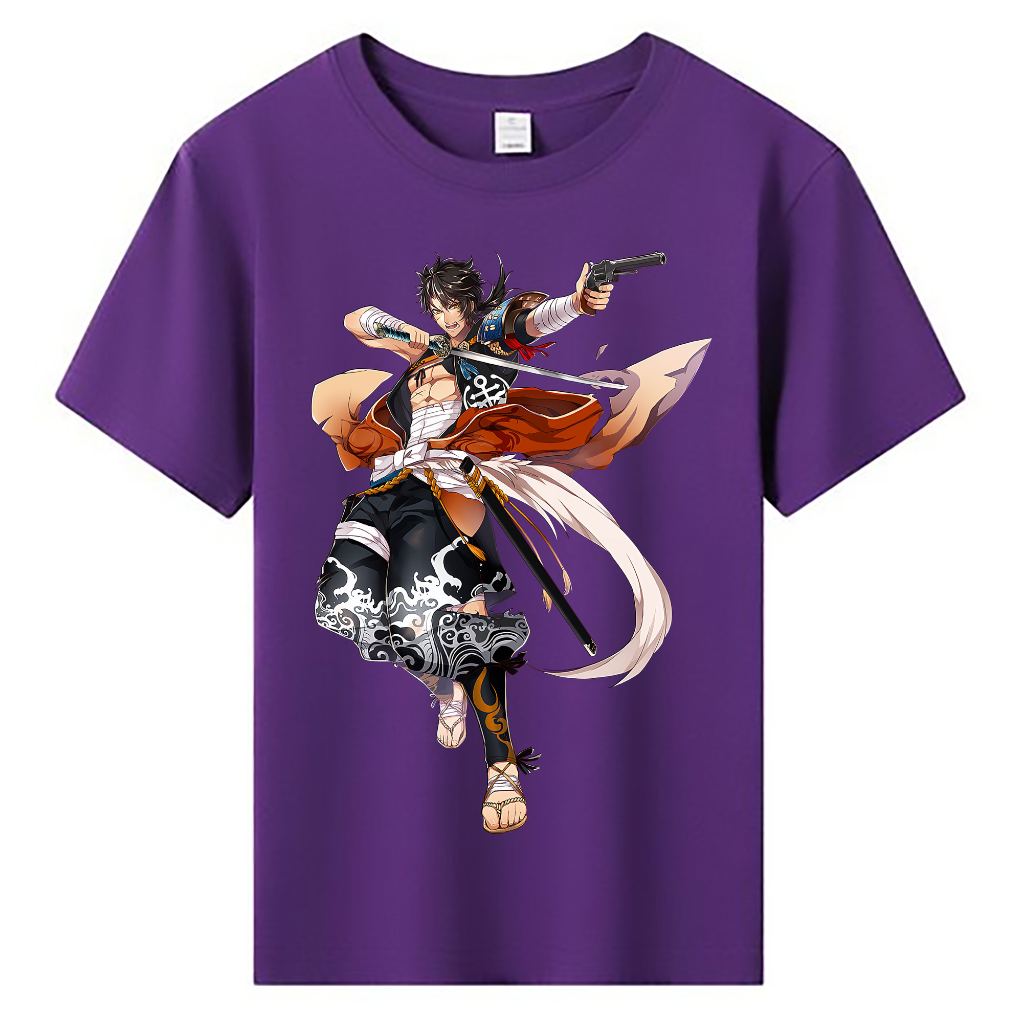 （画像用） 刀剣乱舞 Touken Ranbu 綿100％キッズTシャツ（フロントプリント）