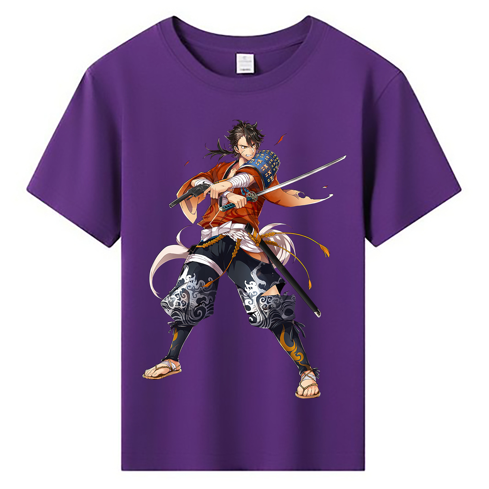 （画像用） 刀剣乱舞 Touken Ranbu 綿100％キッズTシャツ（フロントプリント）