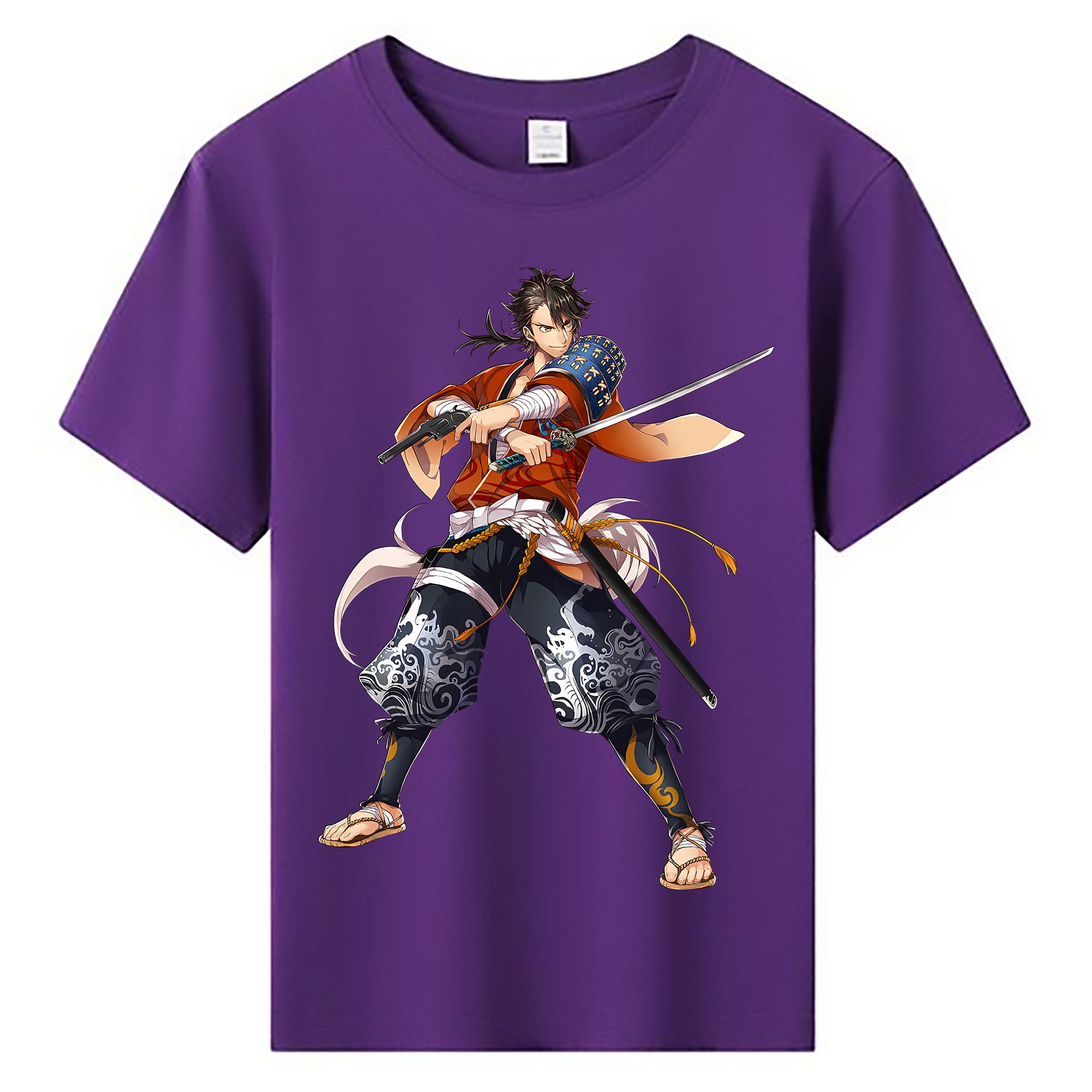 （画像用） 刀剣乱舞 Touken Ranbu 綿100％キッズTシャツ（フロントプリント）