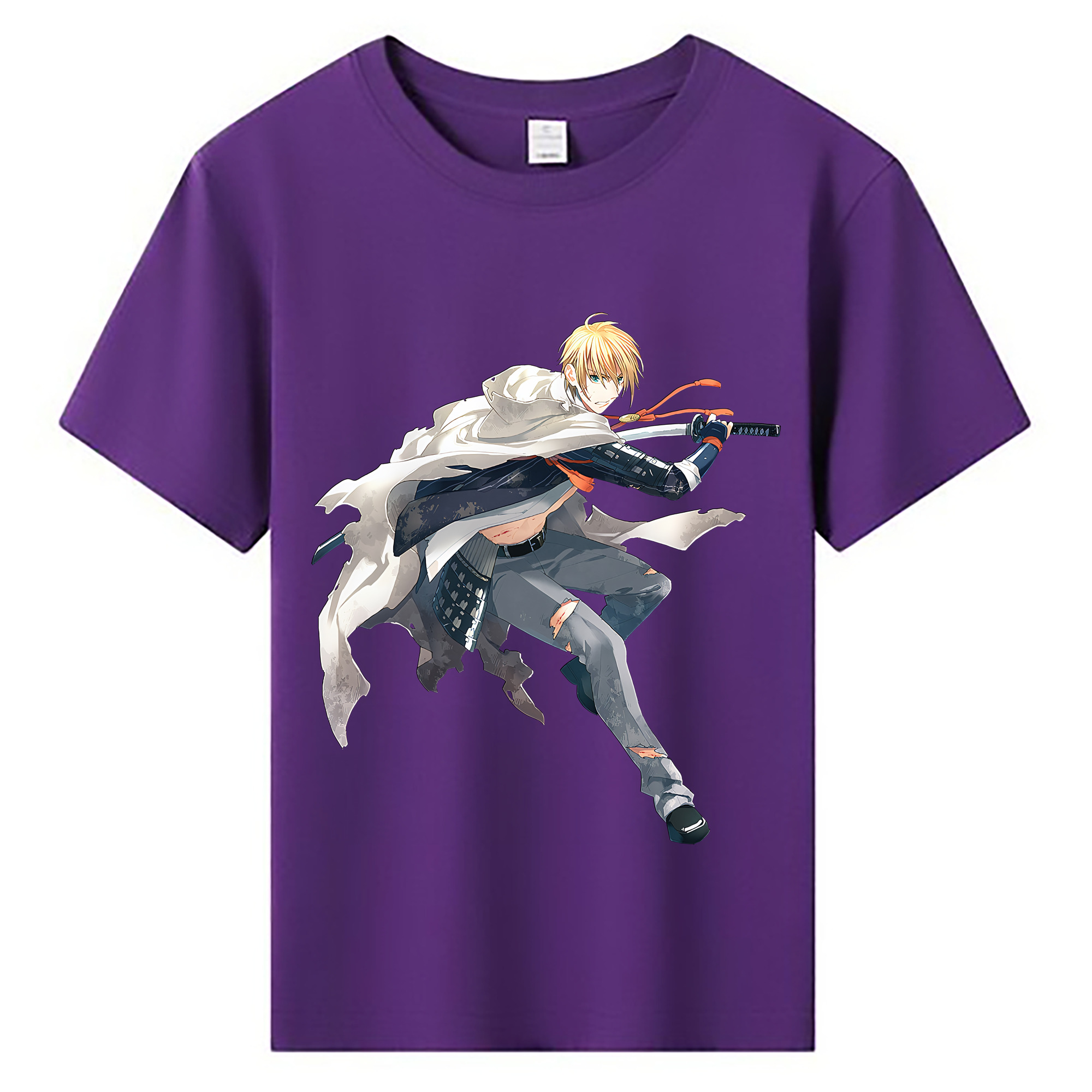 （画像用） 刀剣乱舞 Touken Ranbu 綿100％キッズTシャツ（フロントプリント）