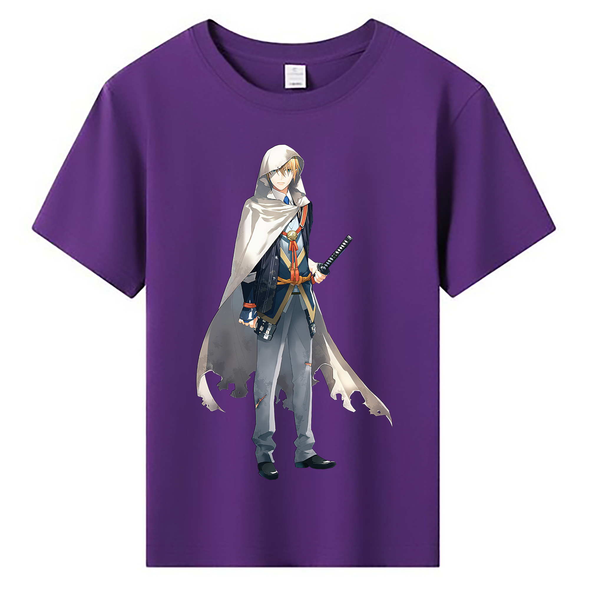 （画像用） 刀剣乱舞 Touken Ranbu 綿100％キッズTシャツ（フロントプリント）