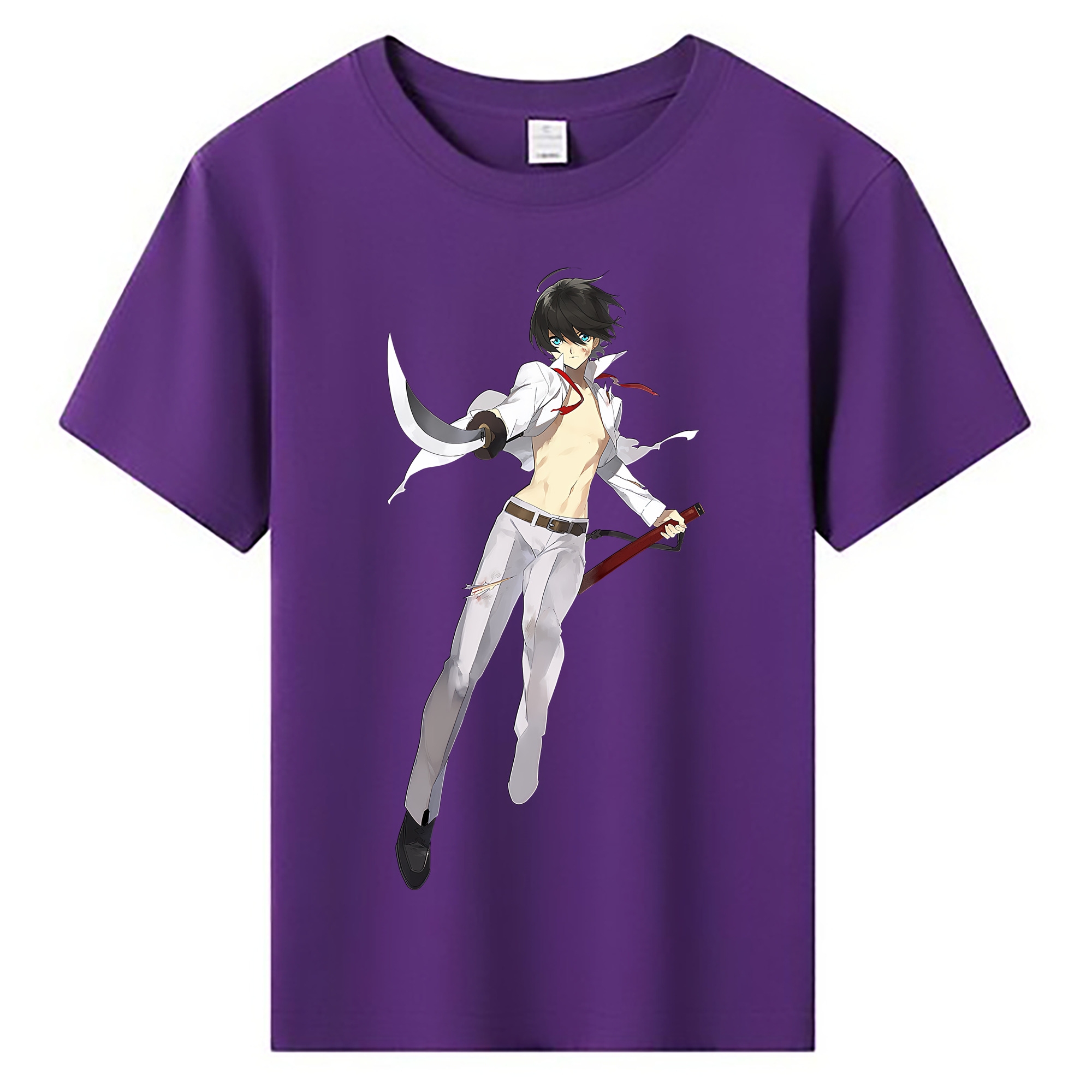 （画像用） 刀剣乱舞 Touken Ranbu 綿100％キッズTシャツ（フロントプリント）