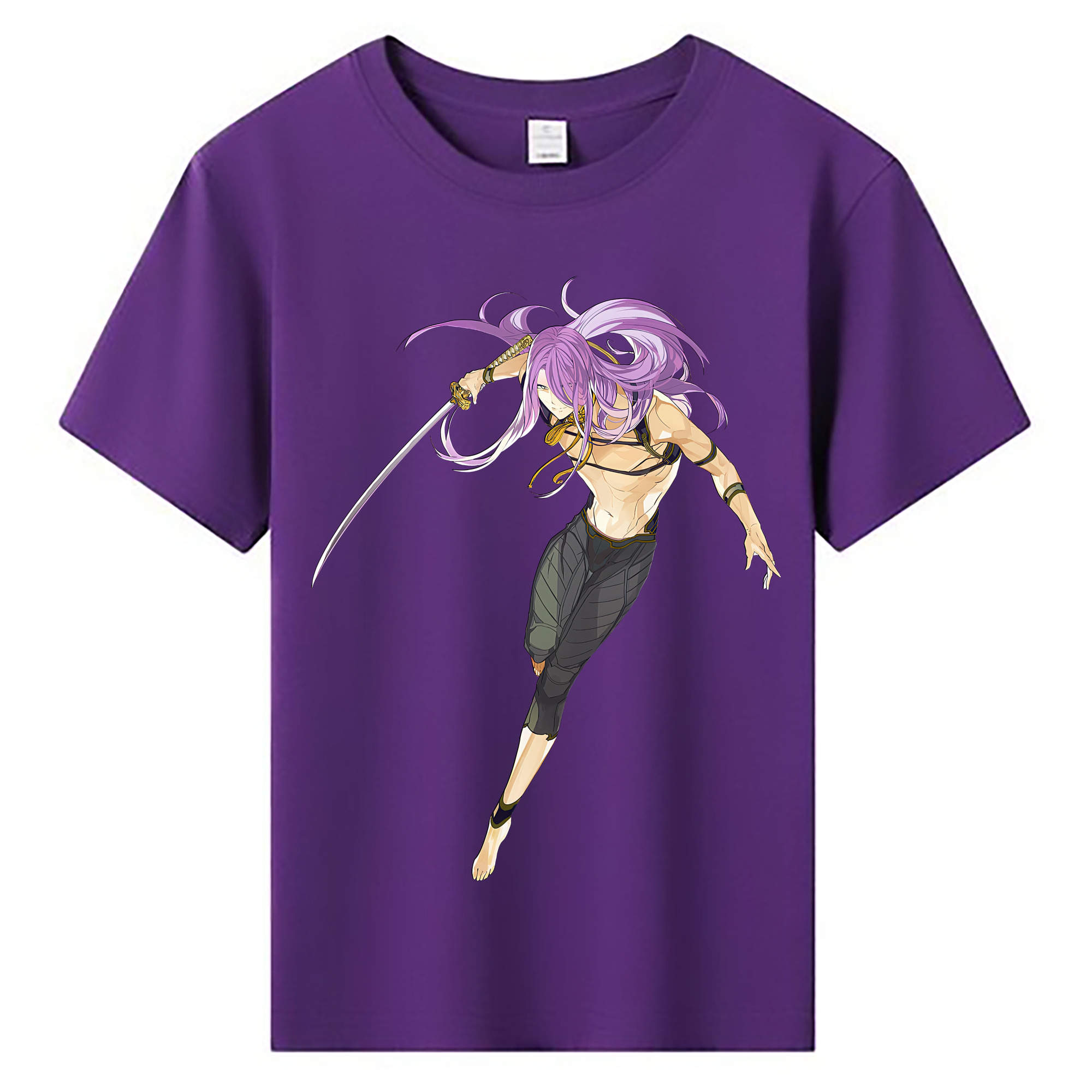 （画像用） 刀剣乱舞 Touken Ranbu 綿100％キッズTシャツ（フロントプリント）
