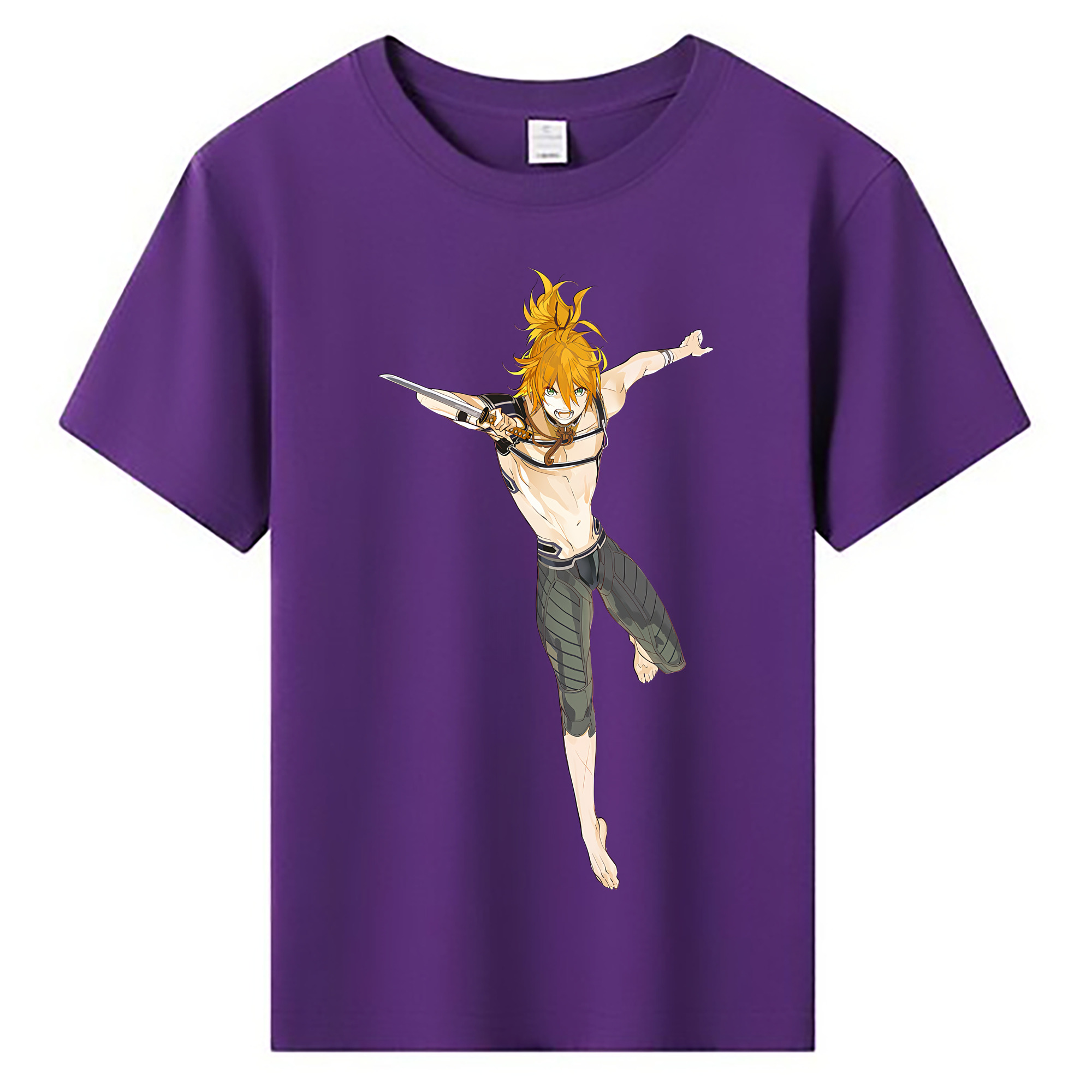 （画像用） 刀剣乱舞 Touken Ranbu 綿100％キッズTシャツ（フロントプリント）
