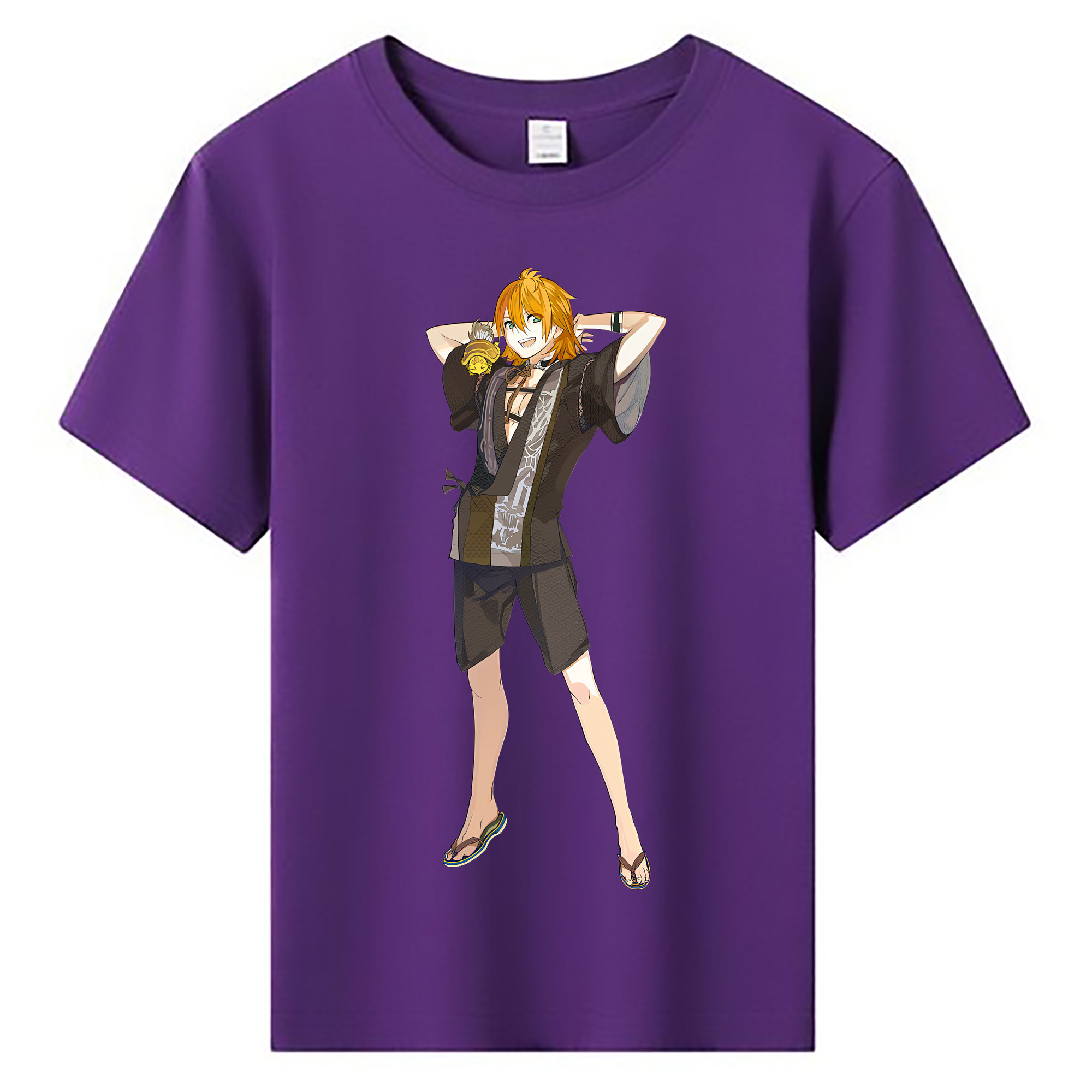 （画像用） 刀剣乱舞 Touken Ranbu 綿100％キッズTシャツ（フロントプリント）